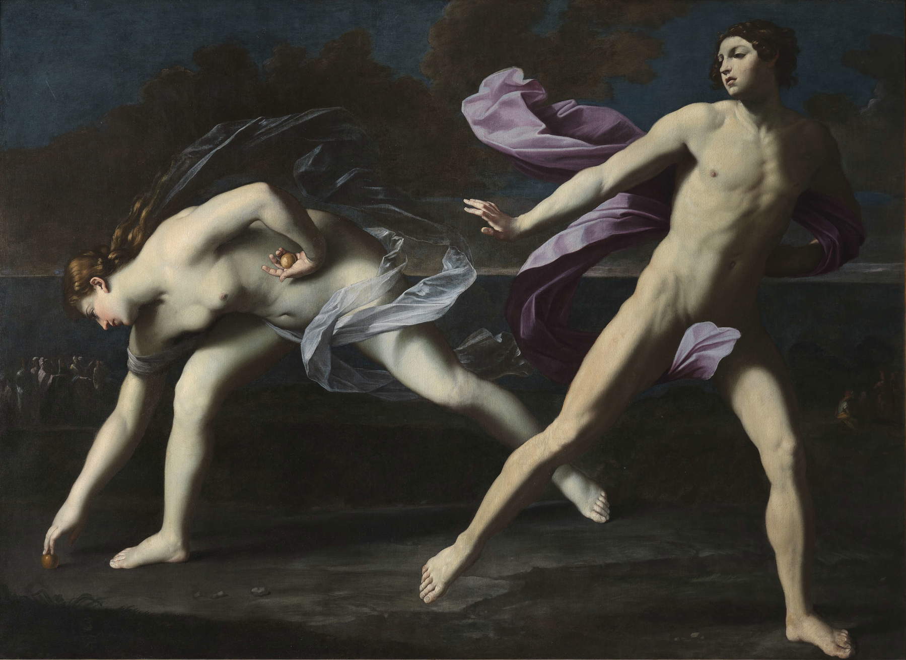 Guido Reni,&nbsp;Atalanta e Ippomene&nbsp;(1622-1623; olio su tela, 191 &times; 264 cm; Napoli, Museo e Real Bosco di Capodimonte, inv. Q349)