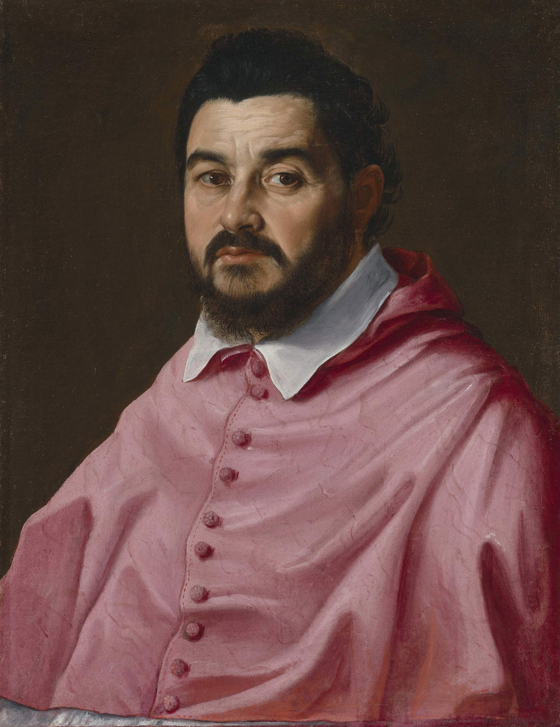 Guido Reni, Portrait of Cardinal Giacomo Sannesi (c. 1609; oil on canvas, 65.5 x 50.5 cm; Frankfurt, St&auml;del Museum)