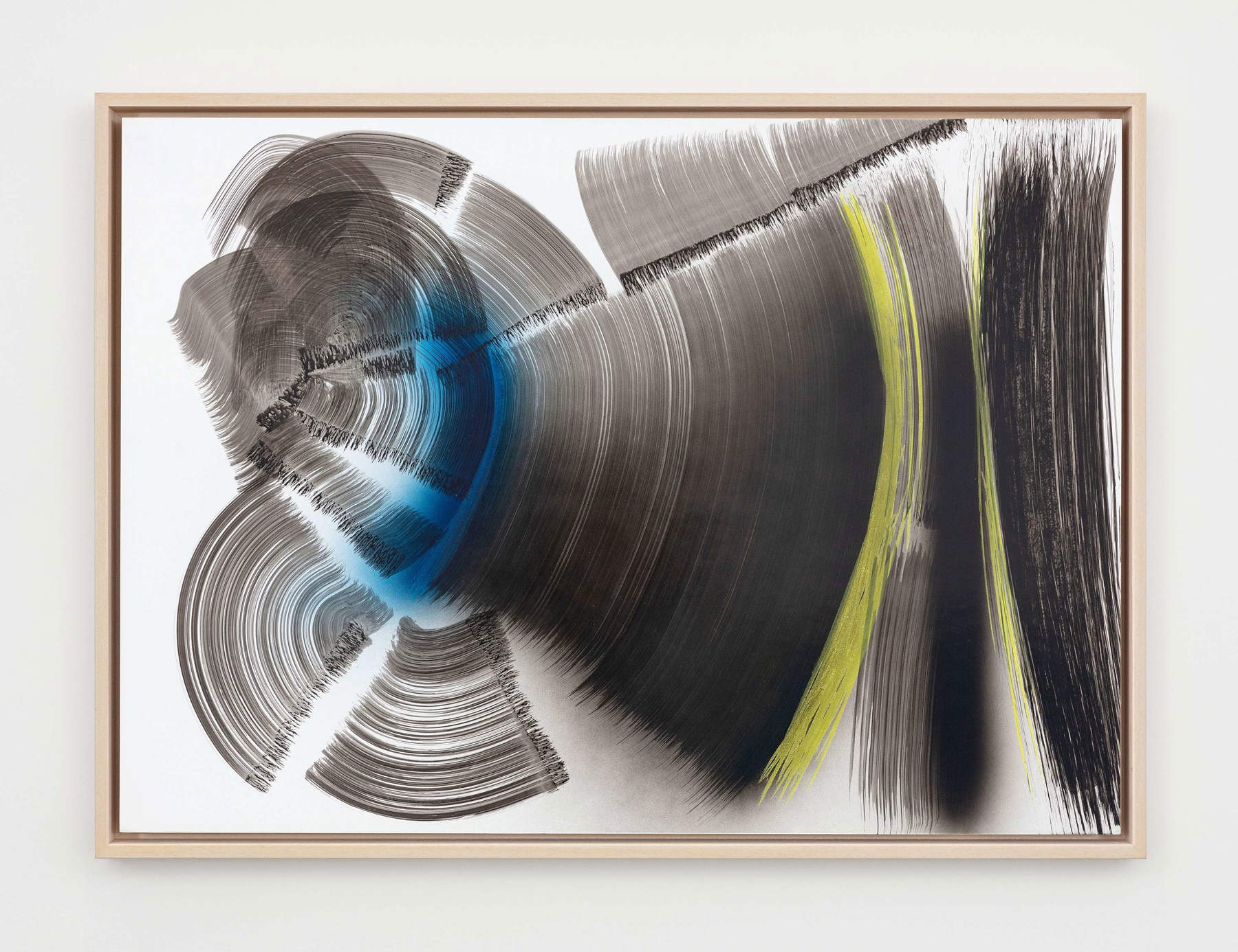 Hans Hartung, P1971-A72 (1971 ; encre et acrylique sur carton, 74,5 x 104,5 cm) &copy; Hans Hartung / ADAGP, Paris 2026. Photo : Claire Dorn. En concession de la Fondation Hartung Bergman et Perrotin.