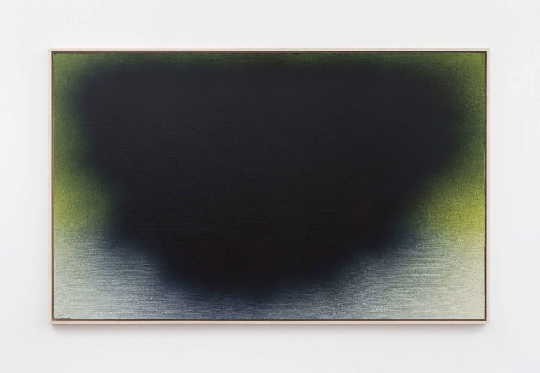 Hans Hartung, T1967-H22 (1967 ; peinture vinylique sur toile, 154 &times; 250 cm) &copy; Hans Hartung / ADAGP, Paris 2026. Photo : Claire Dorn. Avec l'aimable autorisation de la Fondation Hartung Bergman et de Perrotin.
