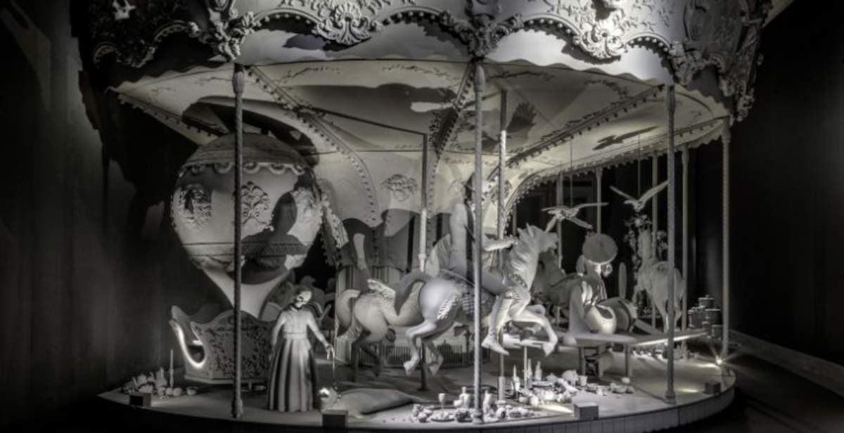 Hans Op de Beeck à Tenuta Dello Scompiglio à Lucques avec Danse Macabre