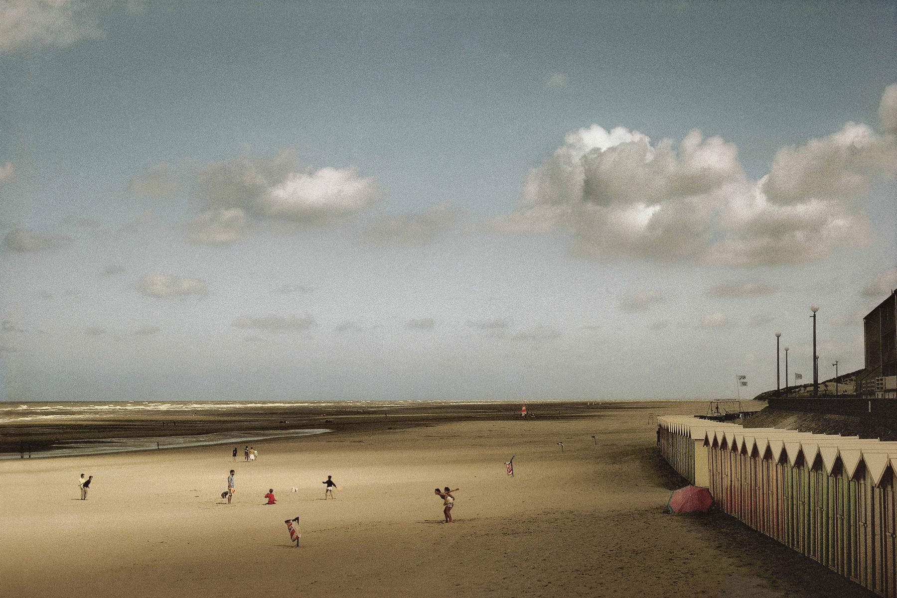 Harry Gruyaert, Der Strand, aus der Serie RIVAGE &copy; Harry Gruyaert/Magnum Photos