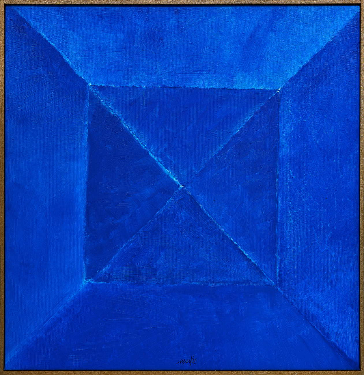 Heinz Mack, Sin título (Constelación cromática) (2018; acrílico sobre lienzo, 79 x 77 cm). Foto: Archivo Mack y VG Bildkunst Bonn, 2026.