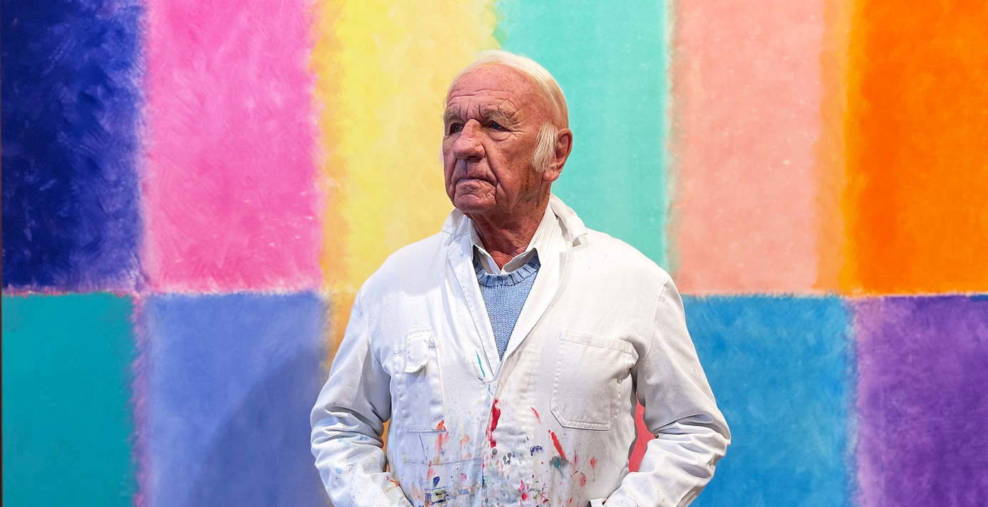 Heinz Mack vuelve a Venecia con 36 cuadros: la luz y el color de un artista de 95 años