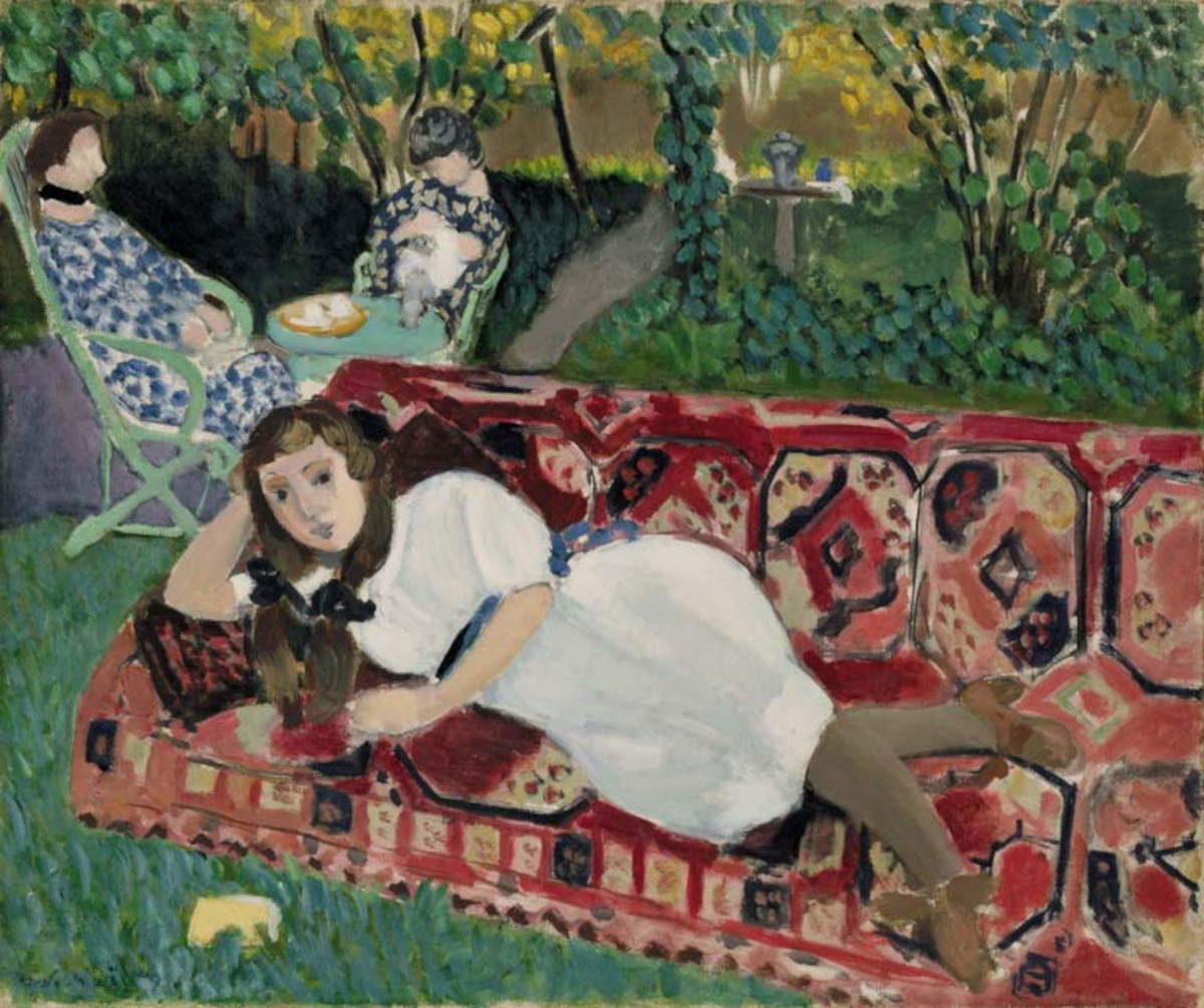 Henri Matisse, Jeunes filles au jardin&nbsp;(1919; olio su tela, 54,5 x 65 cm; Mus&eacute;e des beaux-arts La Chaux-de-Fonds &ndash; LA CHAUX-DE-FONDS)