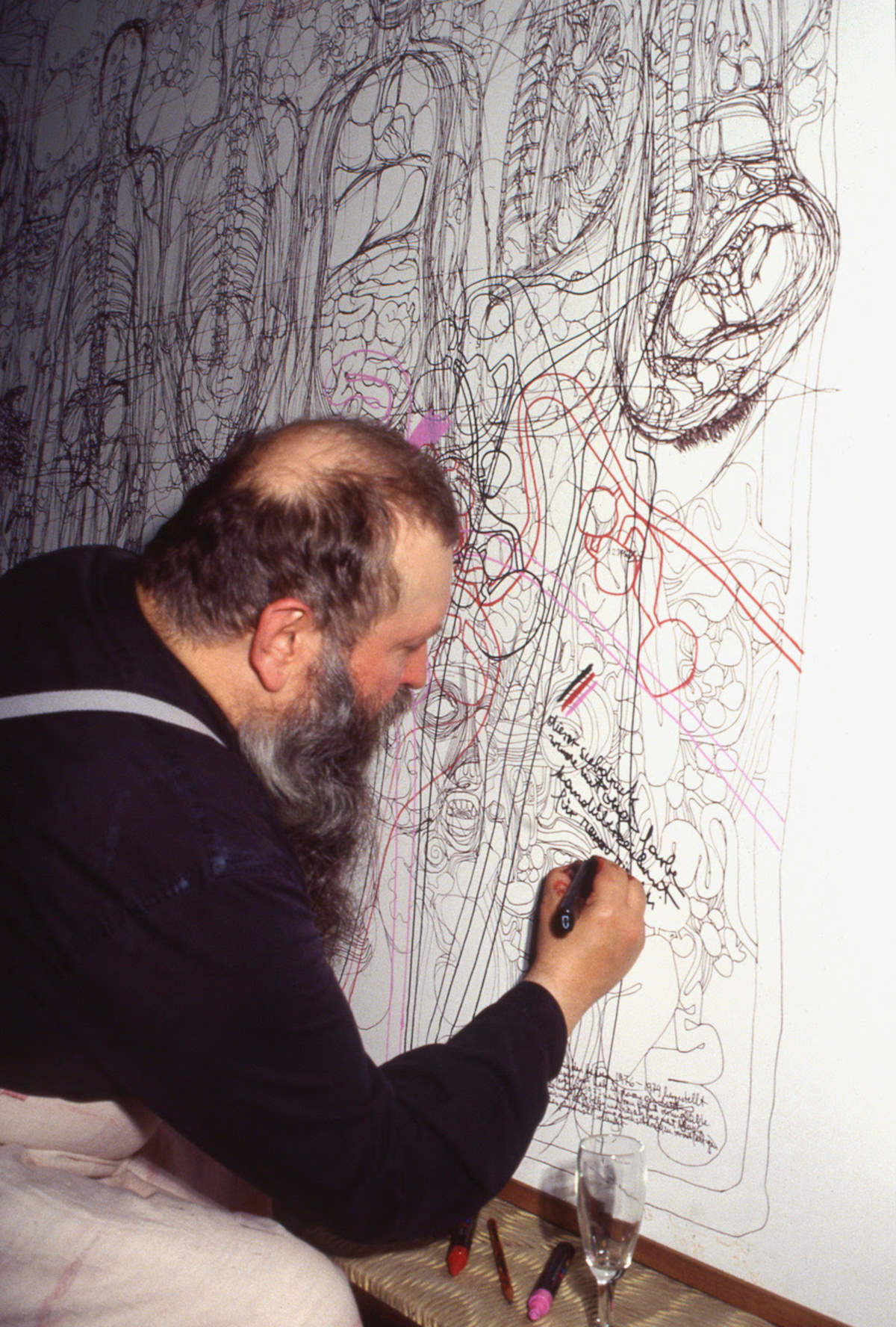 Hermann Nitsch - Domus Jani (1991 ; Vérone) &copy;️Fabrizio Garghetti