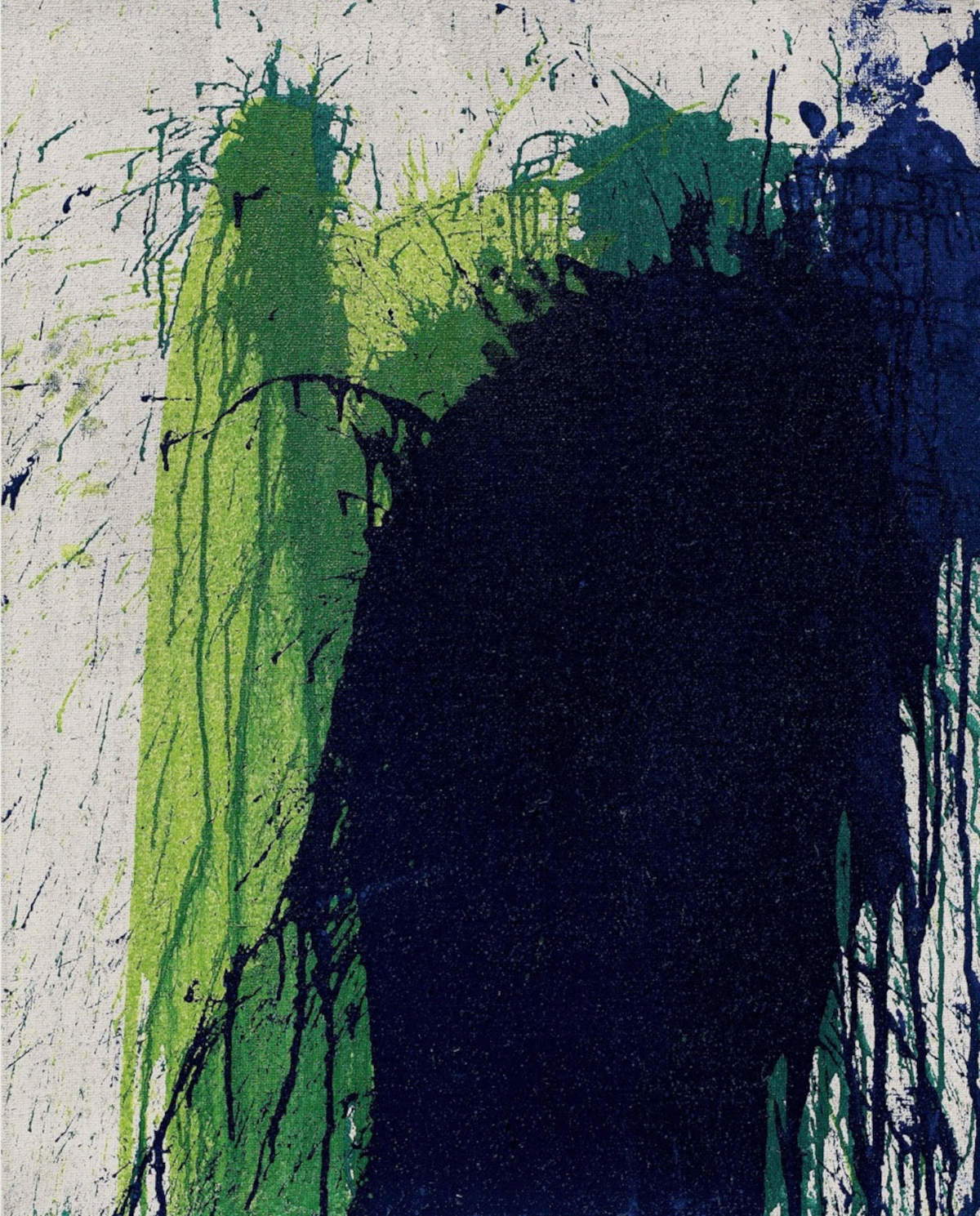 Hermann Nitsch, Sans titre (2006 ; Turin, collection privée). Avec l'aimable autorisation de la Galerie Umberto Benappi