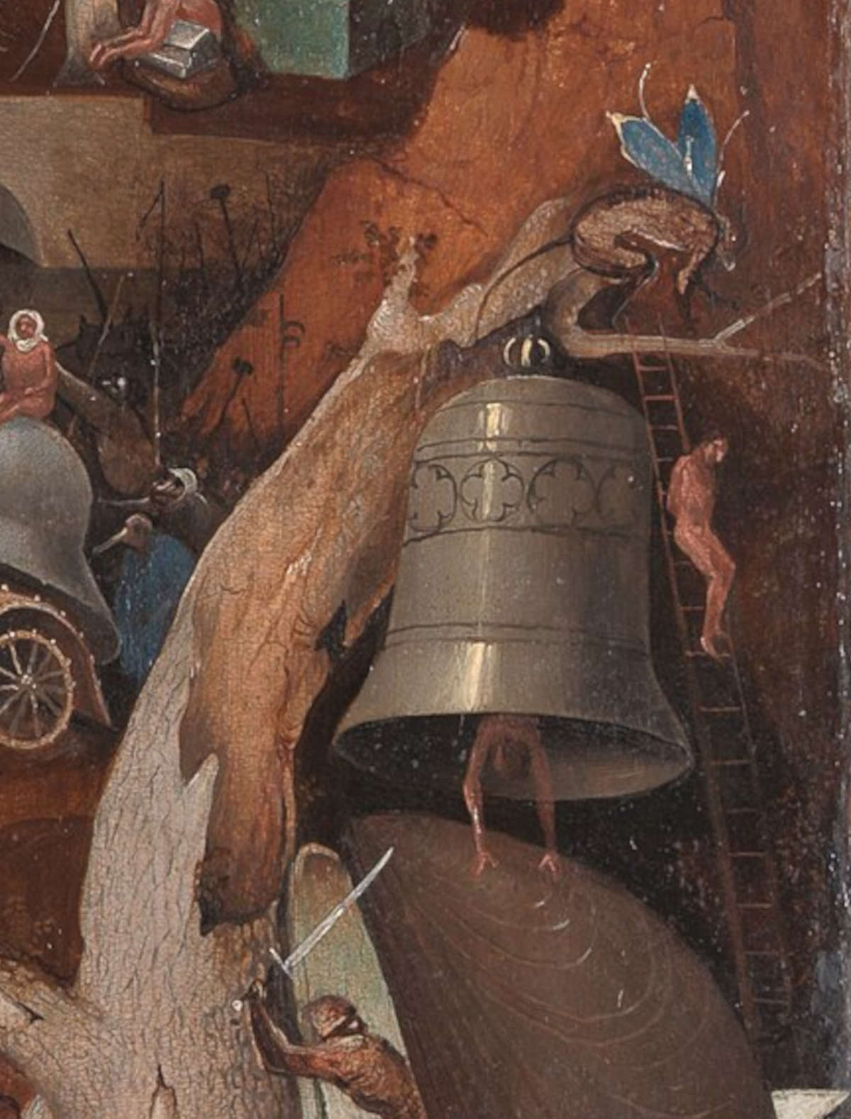 Jerónimo Bosch, Tríptico del Juicio de Brujas, detalle