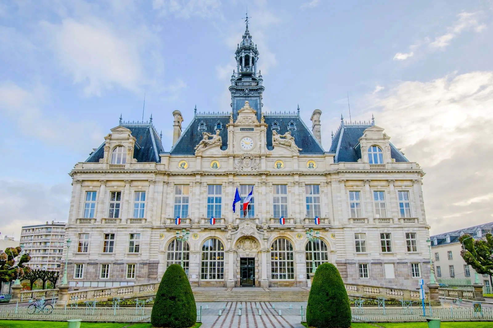 L'H&ocirc;tel de Ville di Limoges. Foto: Ville de Limoges - Thierry Laporte