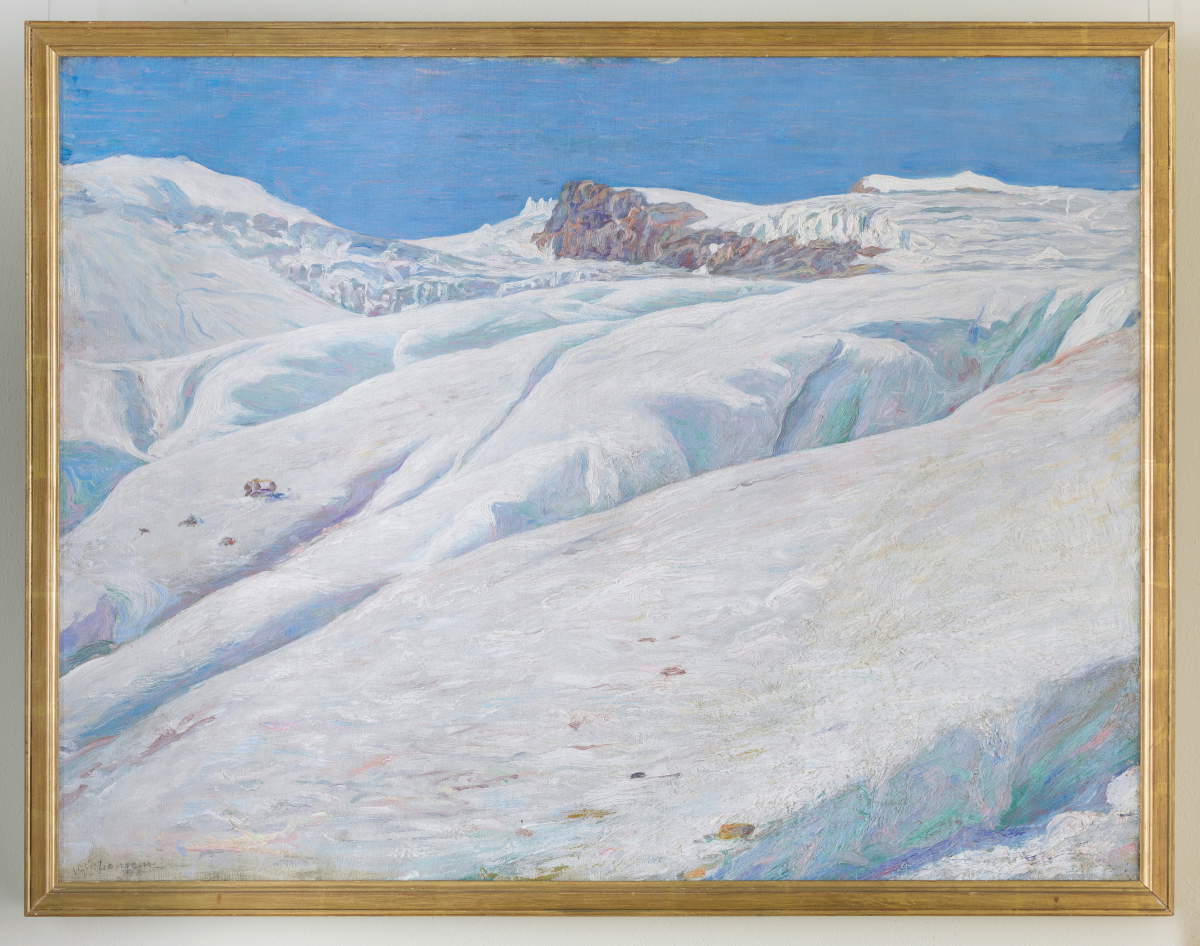 Emilio Longoni, Glacier (1912; oil on canvas; Milan, Galleria d'Arte Moderna) Copyright City of Milan - all rights reserved - Galleria d'Arte Moderna, Milan