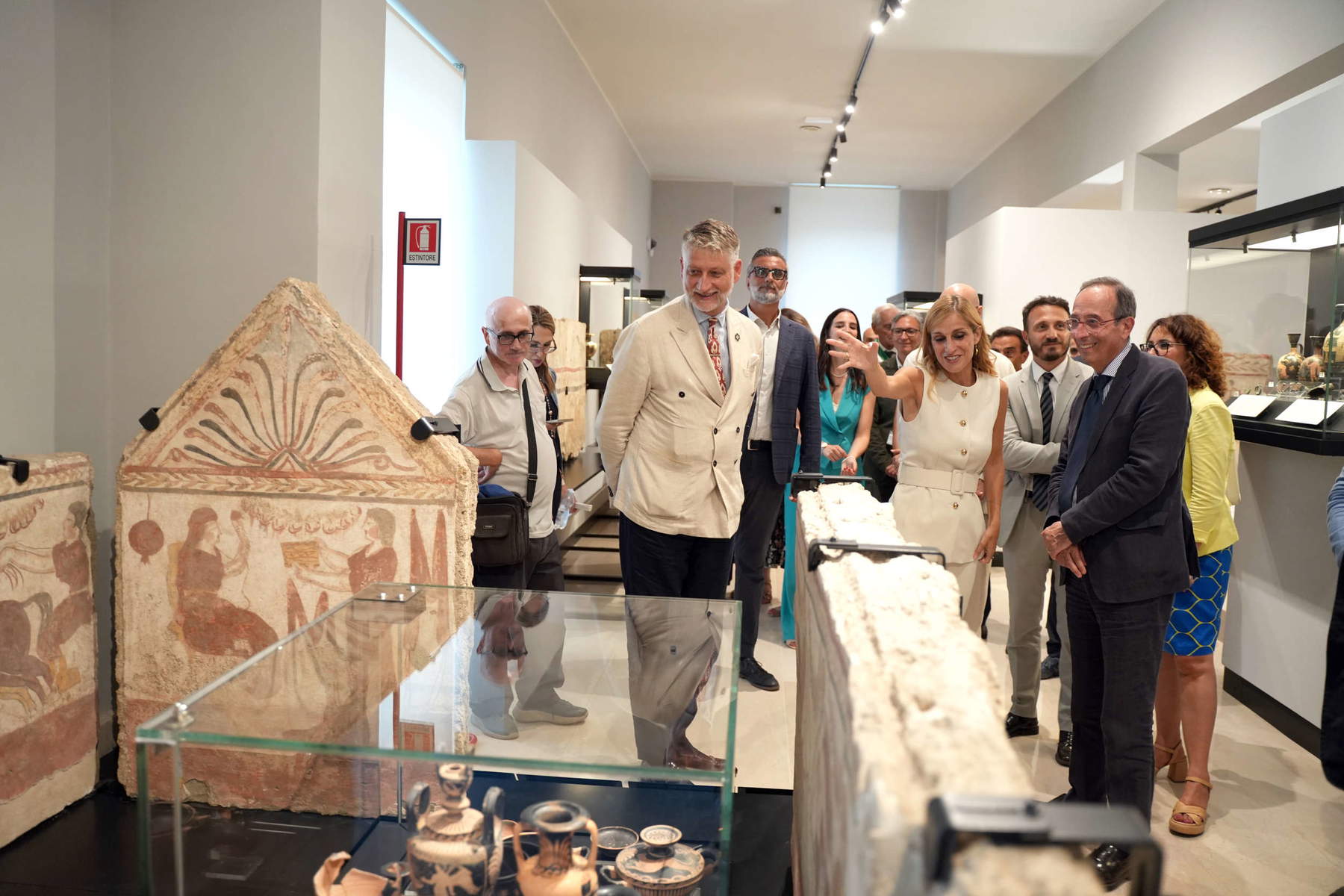 Eröffnung des Rundgangs „Paestum Fuori Le Mura“