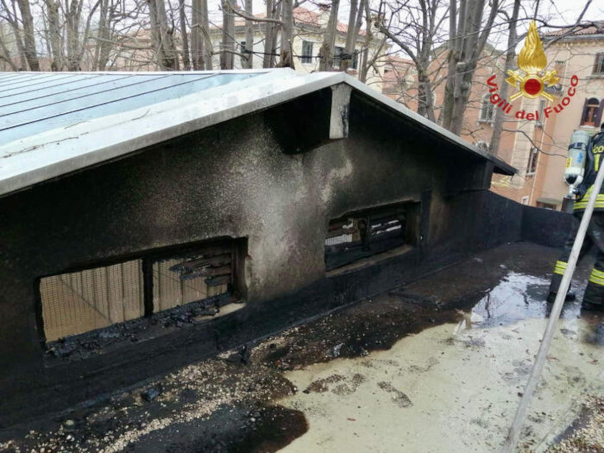 Fire at Serbia Pavilion