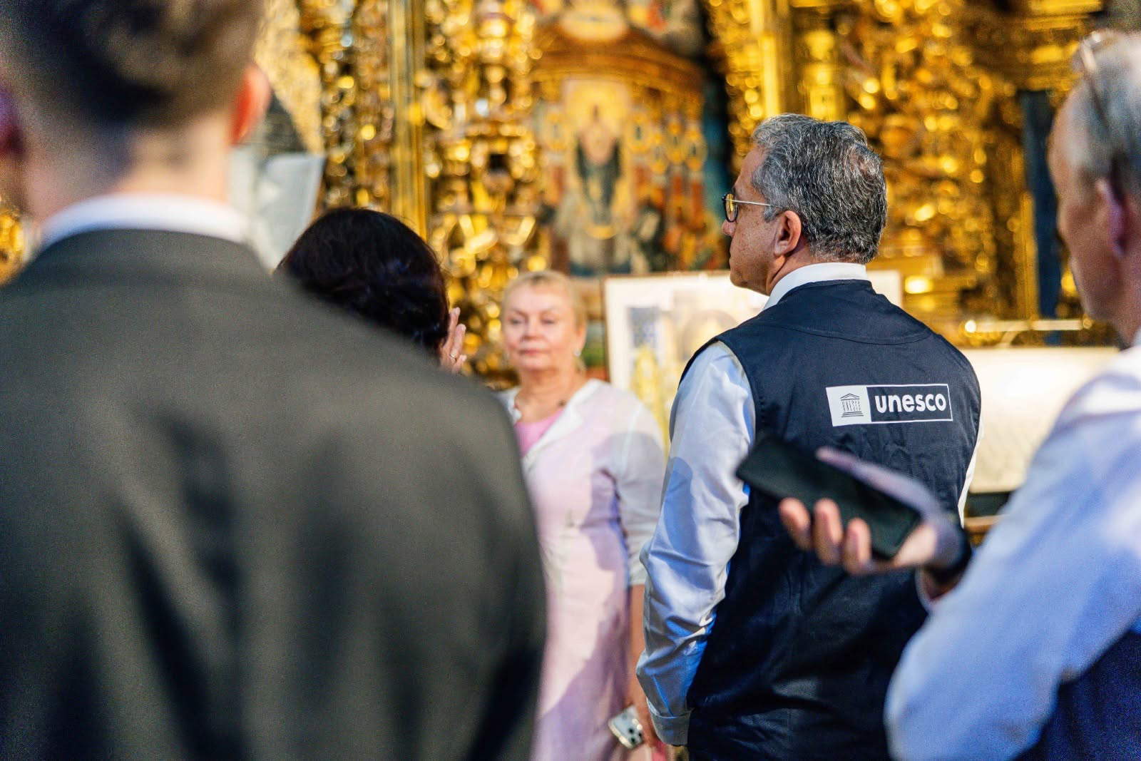 The meeting between UNESCO and Ukraine. Photo: UNESCO