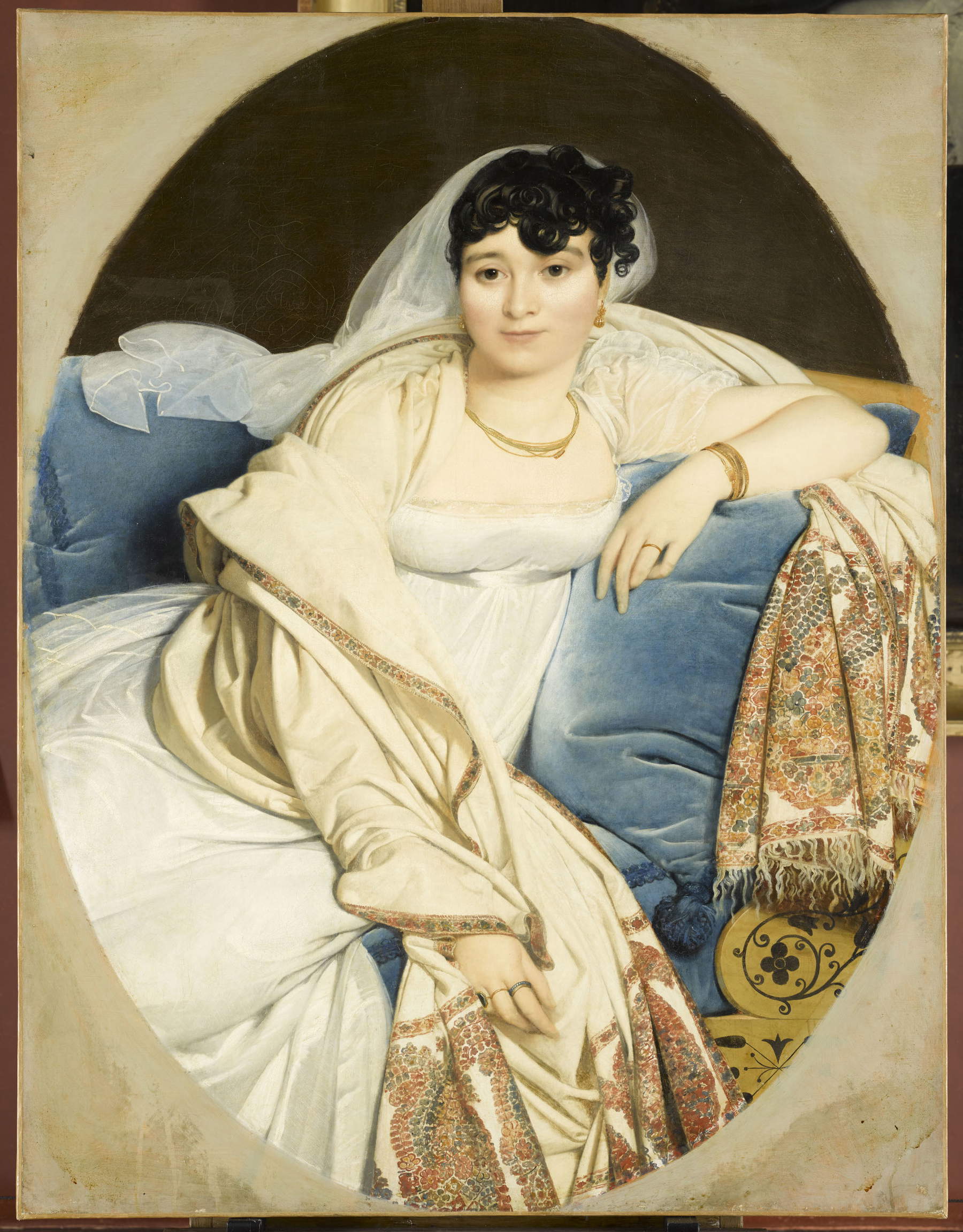Jean-Auguste-Dominique Ingres, Madame Rivi&egrave;re (1805; oil on canvas, 116.5 x 81.7 cm; Paris, Mus&eacute;e du Louvre) &copy; GrandPalaisRmn (Mus&eacute;e du Louvre). Photo by Franck Raux