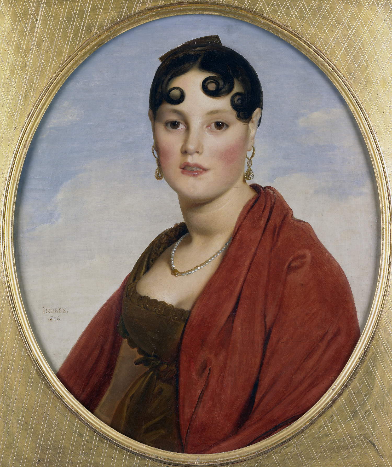 Jean-Auguste-Dominique Ingres, Portrait of a Woman (formerly known as Madame Aymon), known as La Belle Z&eacute;lie, (1806; oil on canvas, 59 x 49 cm; Rouen, R&eacute;union des mus&eacute;es m&eacute;tropolitains, Mus&eacute;e des Beaux-Arts) &copy; C. Lancien, C. Loisel / M&eacute;tropole Rouen Normandie