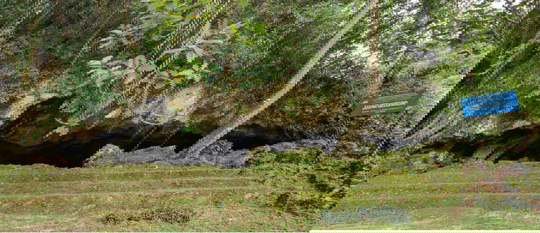 Entrance of the Metanduno Cave. Photo: Ratno Sardi