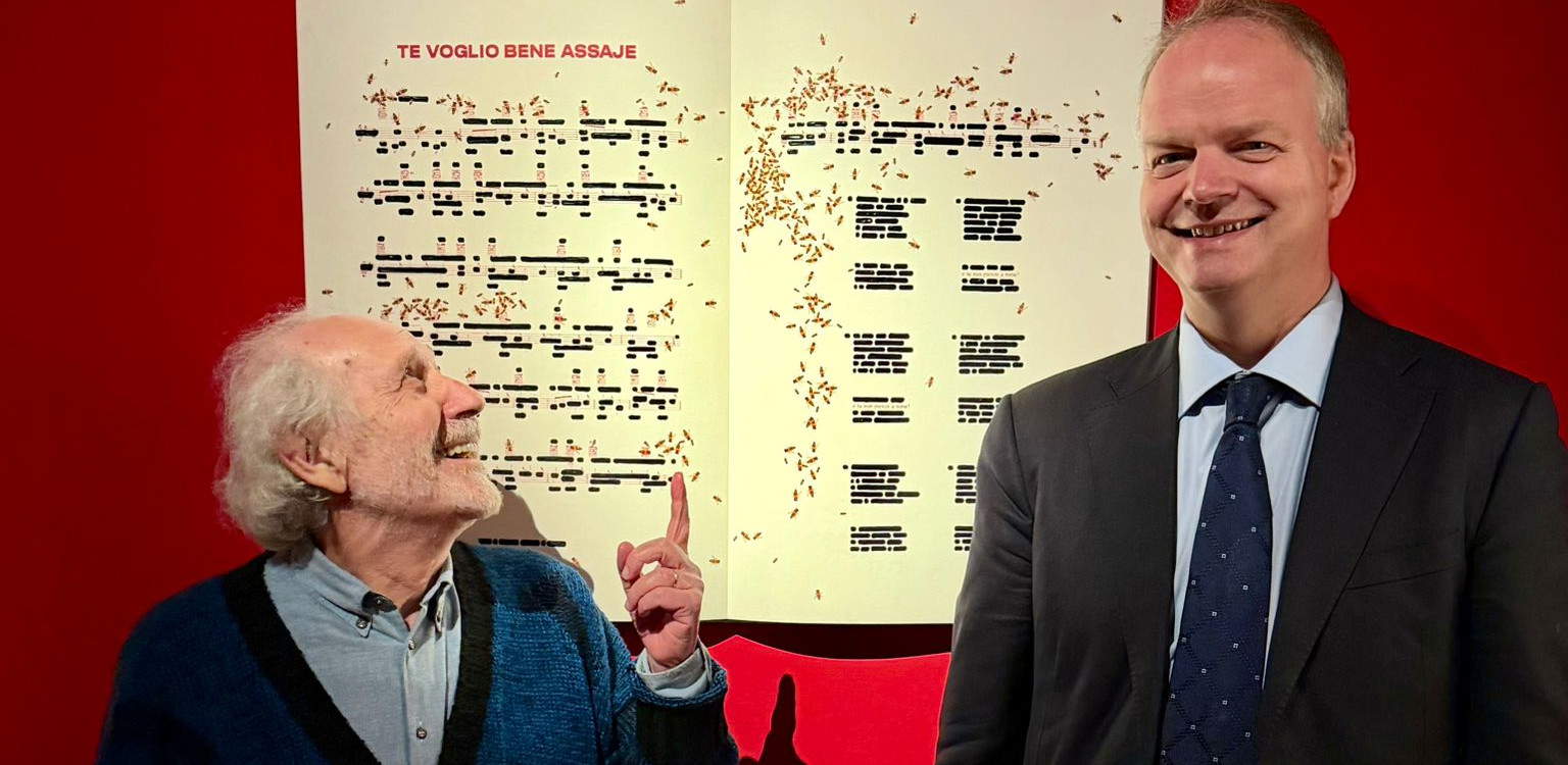 Isgrò singt Neapel in einer neuen Ausstellung im Museum von Capodimonte