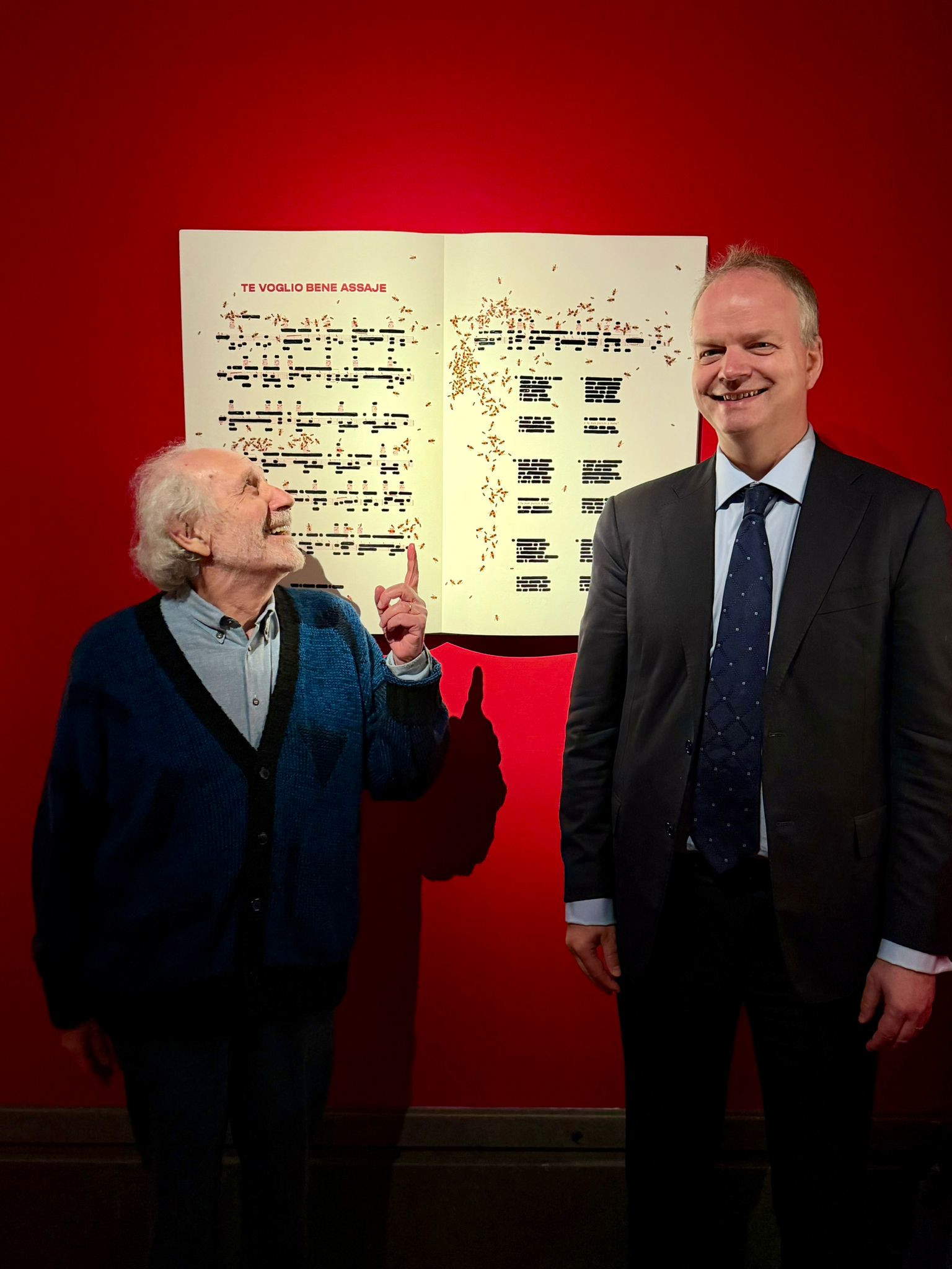 Emilio Isgr&ograve; und Eike Schmidt