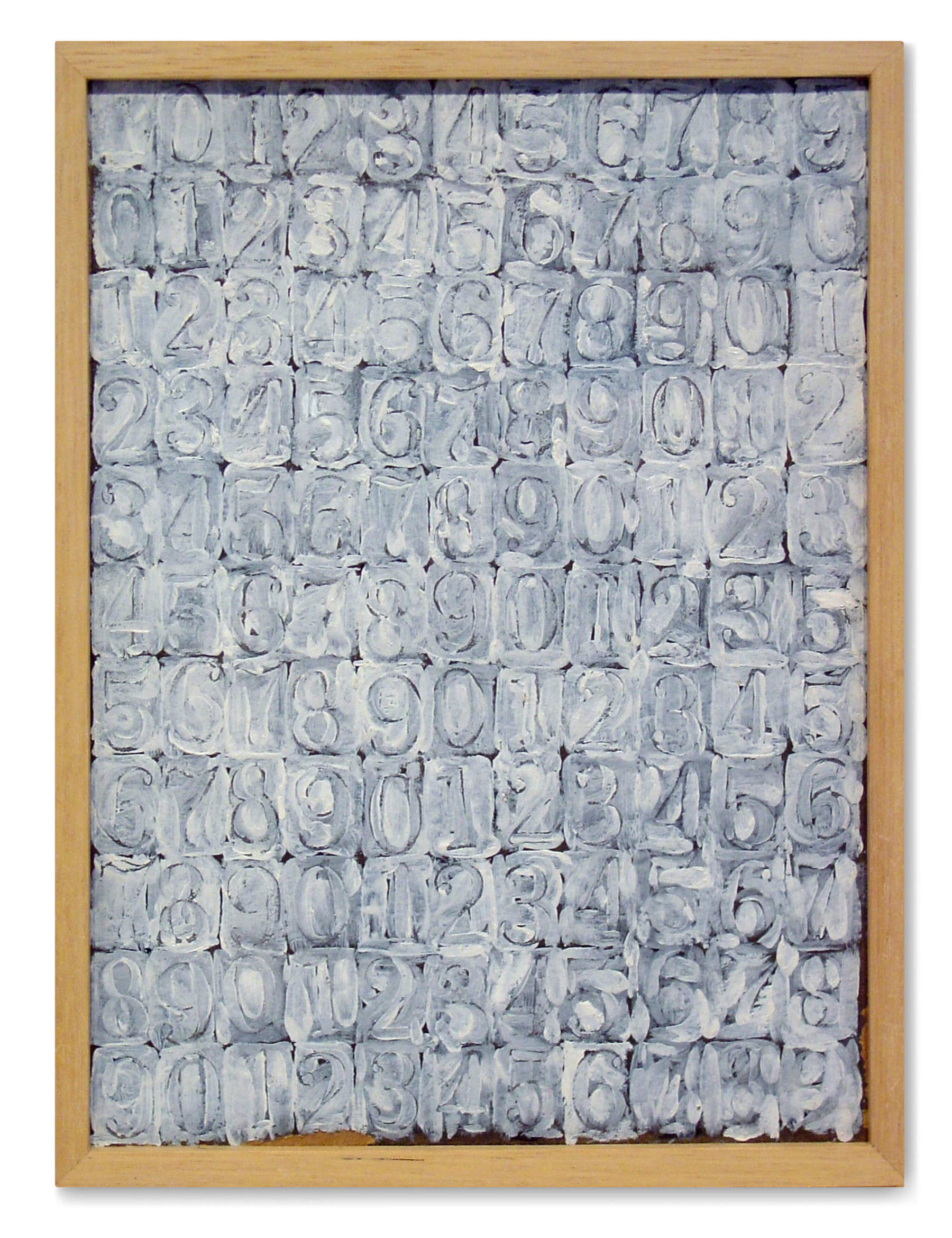 Jasper Johns, „Numbers“