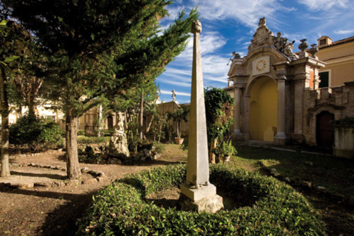 Jesi, Palazzo Pianetti Tesei, giardino. Foto: Fondazione Marche Cultura - Giorgio Filippini