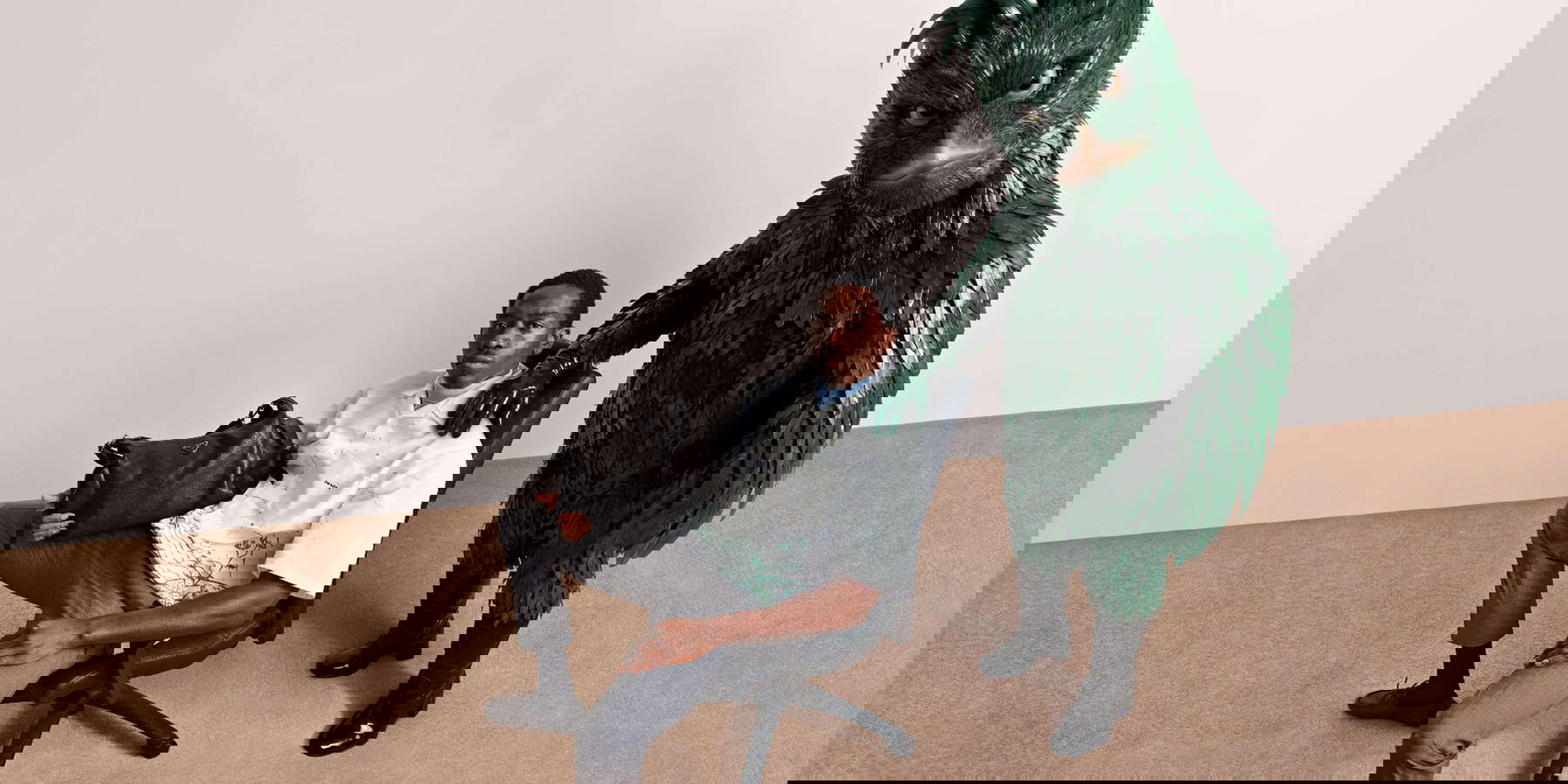 Jordan Wolfson para Prada. Foto: Oliver Hadlee Pearch