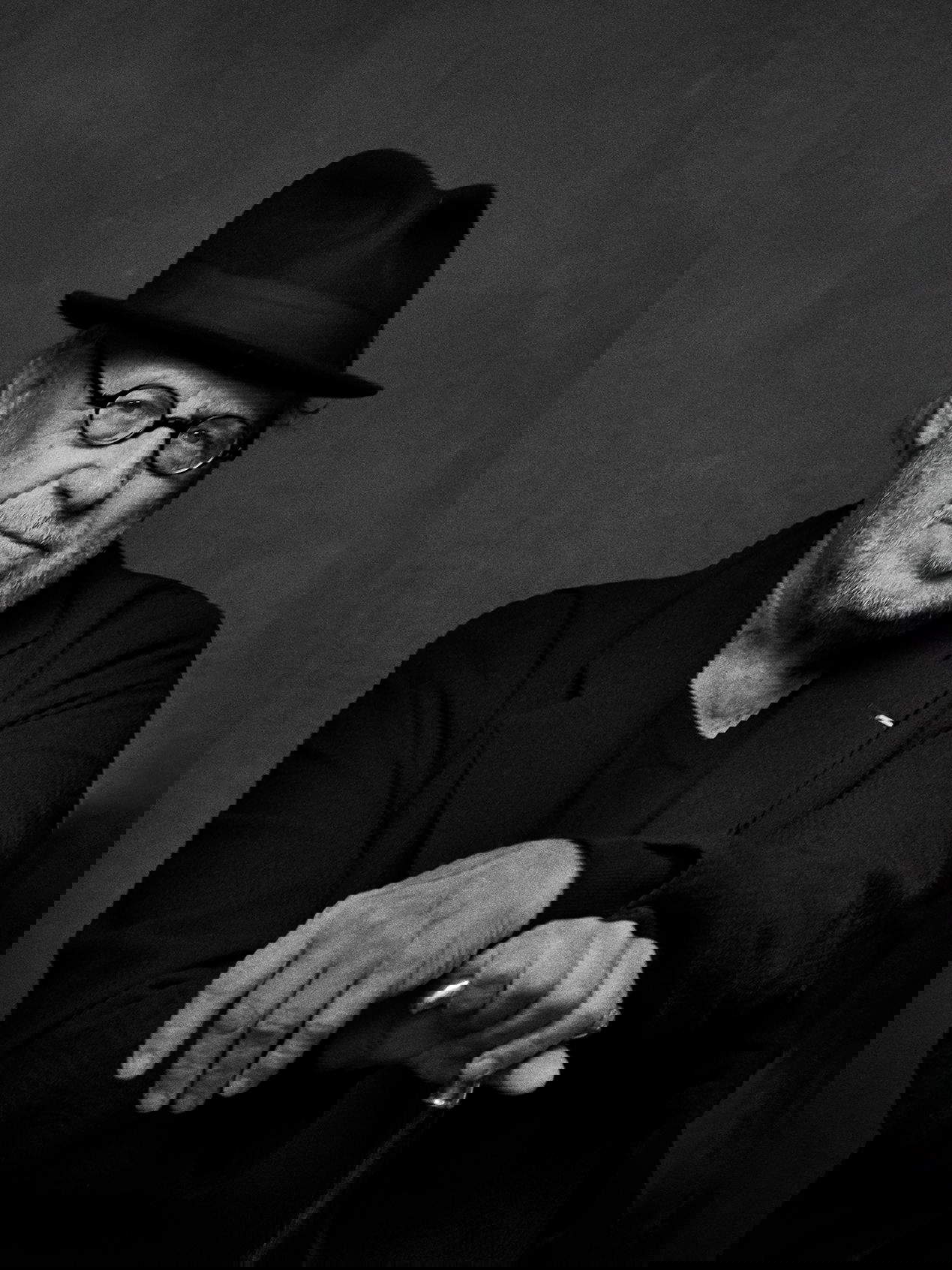 Joseph Kosuth. Foto: Peter Lindbergh, 2018