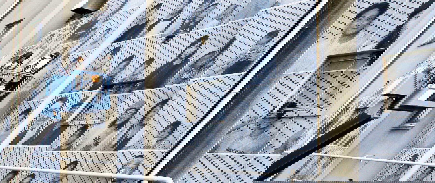 L'Aquila will welcome a large group work by JR