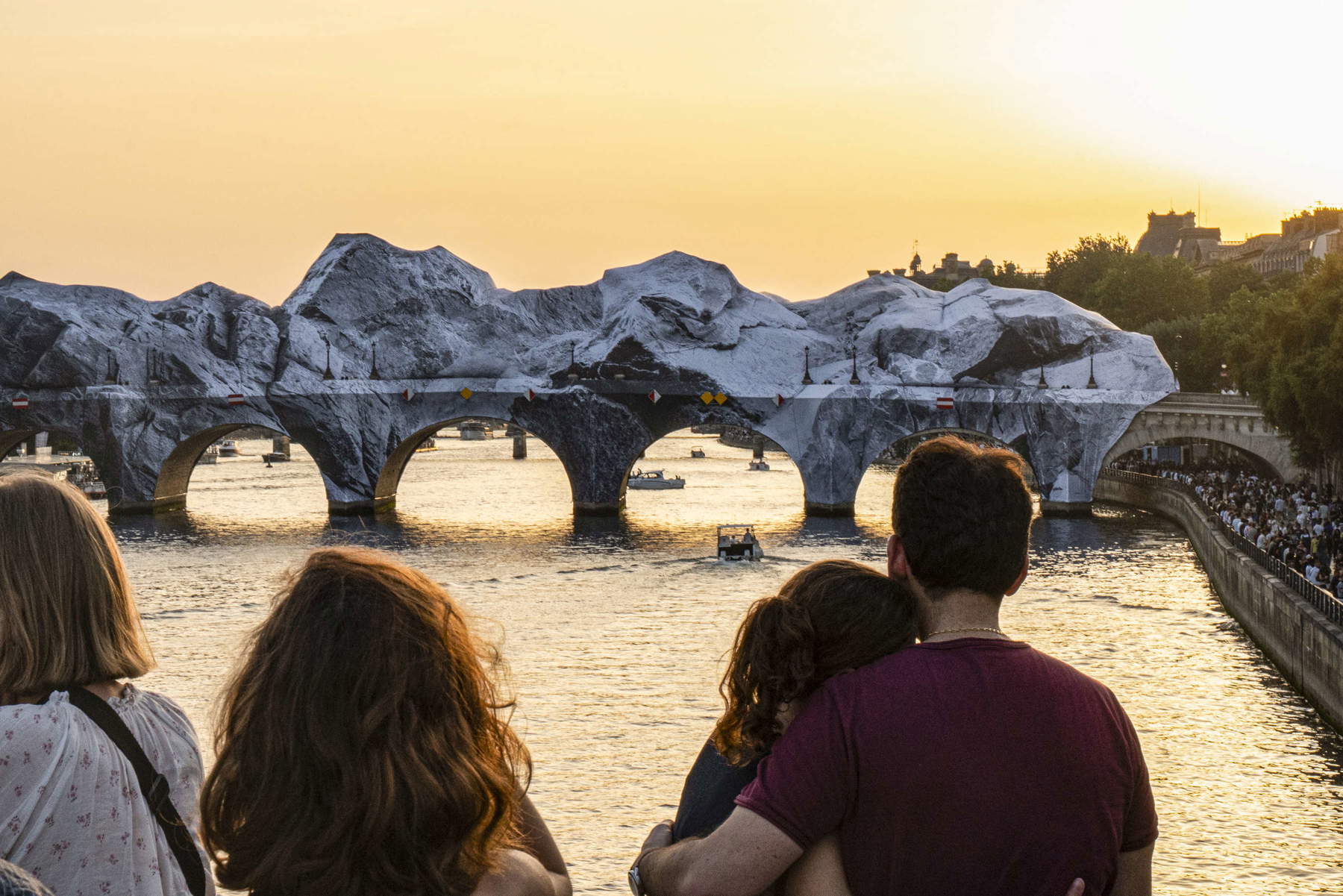 JR, La Caverne de Pont Neuf (2026). Foto: &Eacute;l&eacute;a Jeanne Schmitter &copy; 2026 Atelier JR