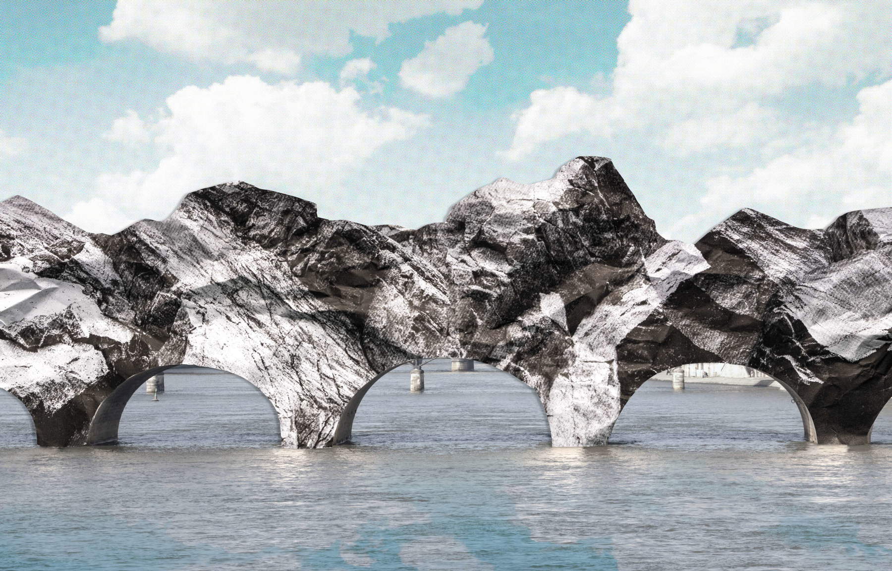 JR, La Caverne de Pont Neuf (2026). Foto: &Eacute;l&eacute;a Jeanne Schmitter &copy; 2026 Atelier JR