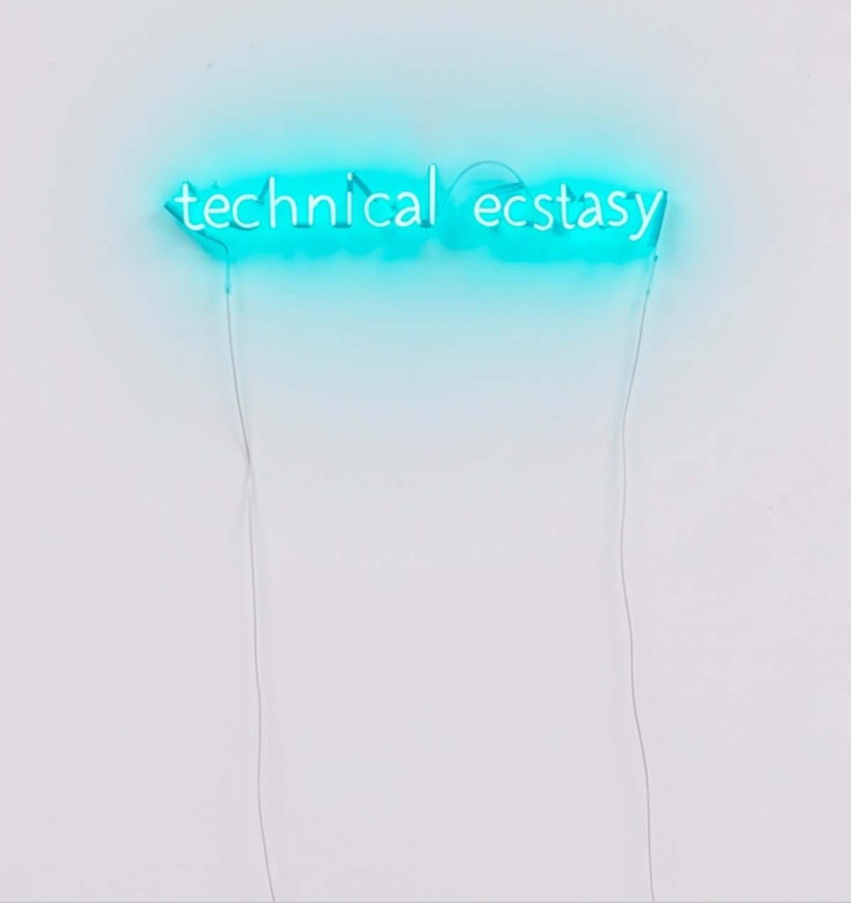 Juliana Frontin, Technical Ecstasy (Extase technique) (2026 ; néon, 6 x 60 x 6 cm, édition 1/3 + 1 AP). Acquis par Yehudi Hollander-Pappi, S&atilde;o Paulo