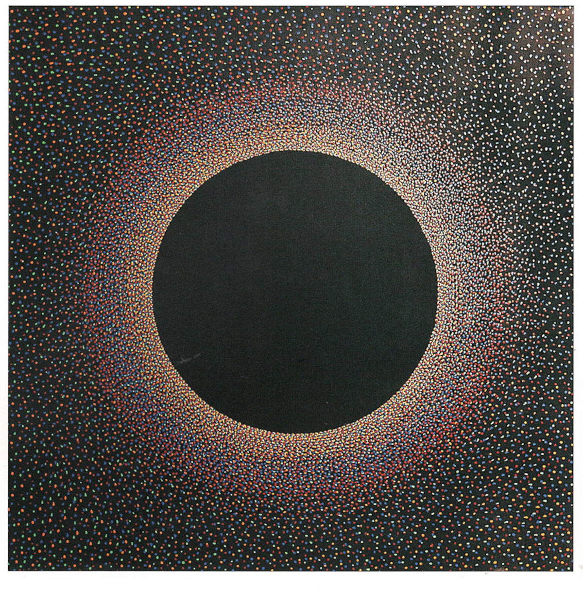 Julio Le Parc, Alchimies 335 (2000 ; acrylique sur toile, 80x80cm ; Le Parc Archive)