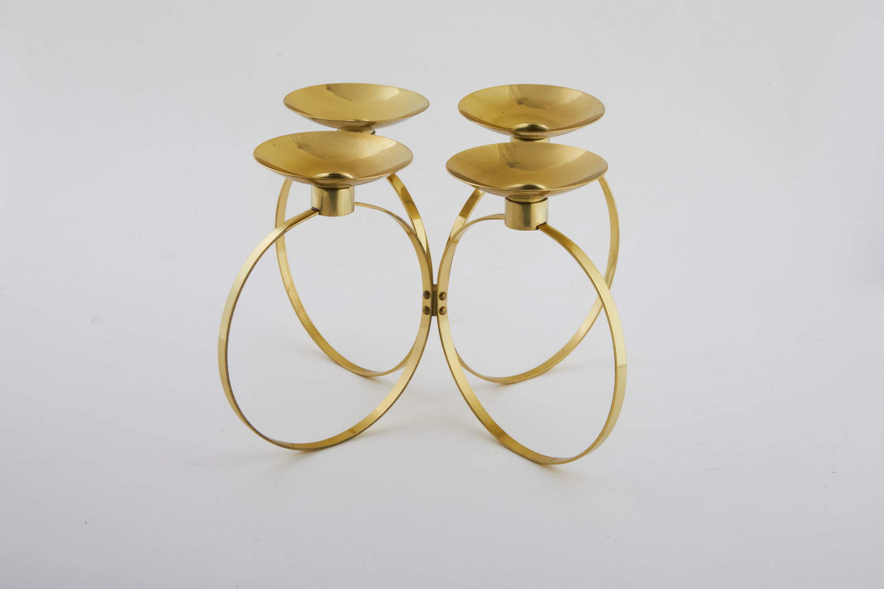 Kaija Aarikka, P&ouml;yt&auml;lukki candleholder, Aarikka, Finland