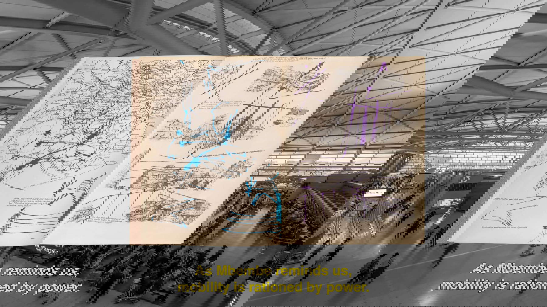 Kandis Williams, A Travel Guide: Black Gothic in South Korean Horror (2025; vídeo collage, 50'). Cortesía de la artista. &copy; Kandis Williams
