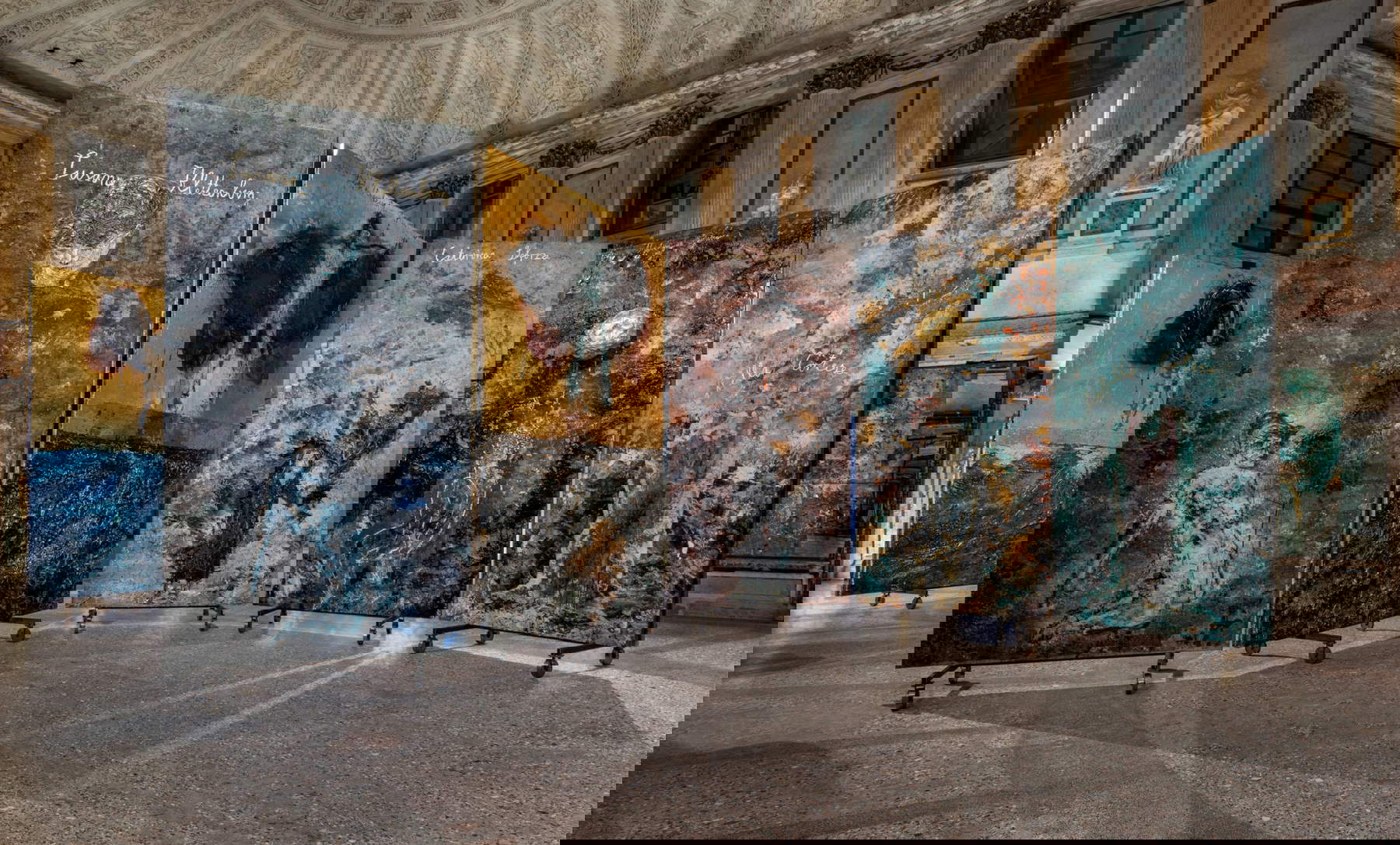 Allestimenti della mostra Kiefer. Le Alchimiste. Foto: Ela Bialkowska, OKNO Studio