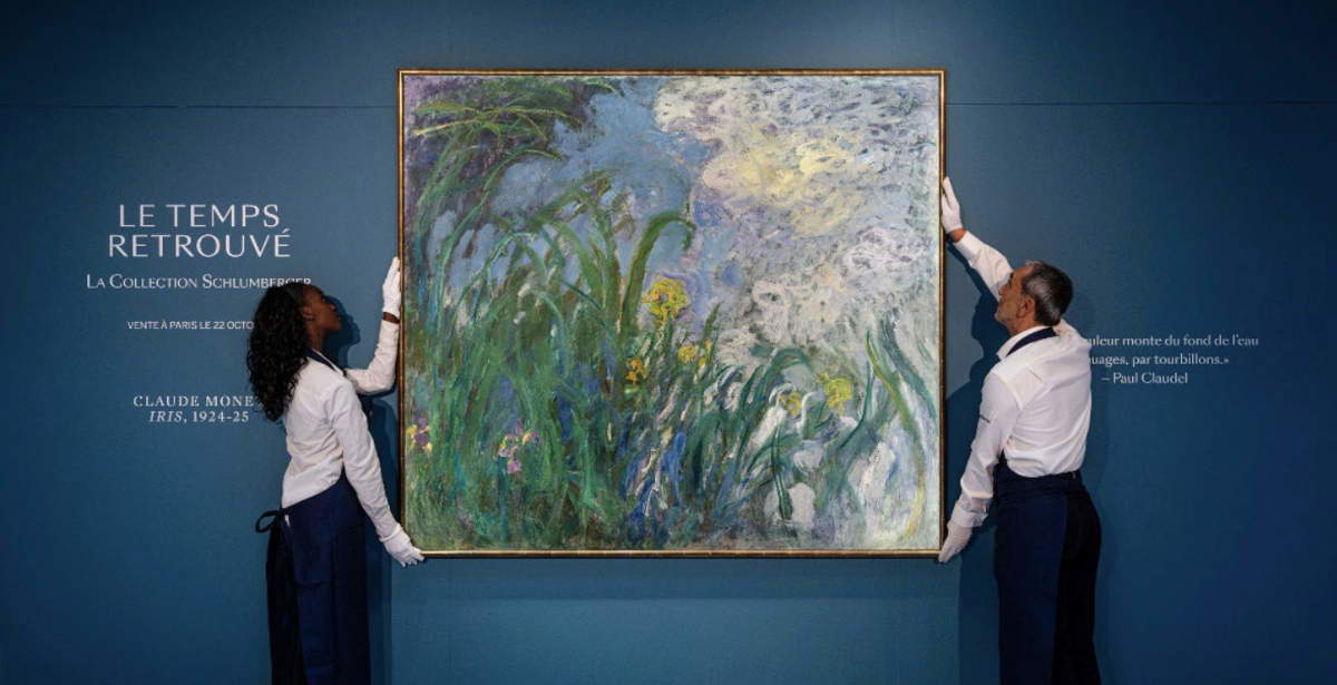 Sotheby’s París: «Iris», de Monet, alcanza los 50 millones y establece el récord absoluto de las subastas en Francia Sotheby’s París: «Iris», de Monet, alcanza los 50 millones y establece el récord absoluto de las subastas en Francia