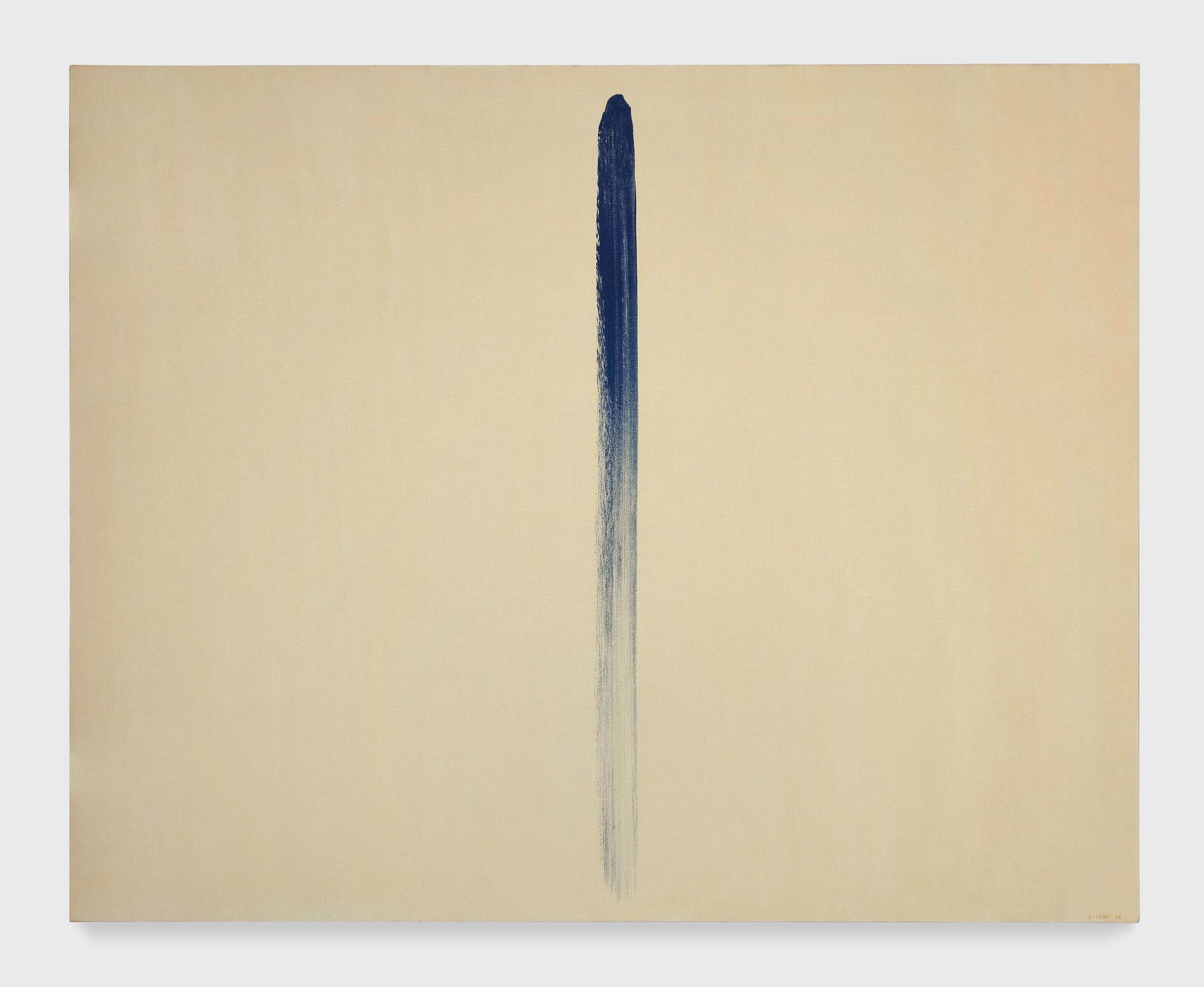 Lee Ufan, From Line (1980). Photo: Kei Miyajima &copy;Lee Ufan/ Artists Rights Society (ARS), New York/ADAGP, Paris.