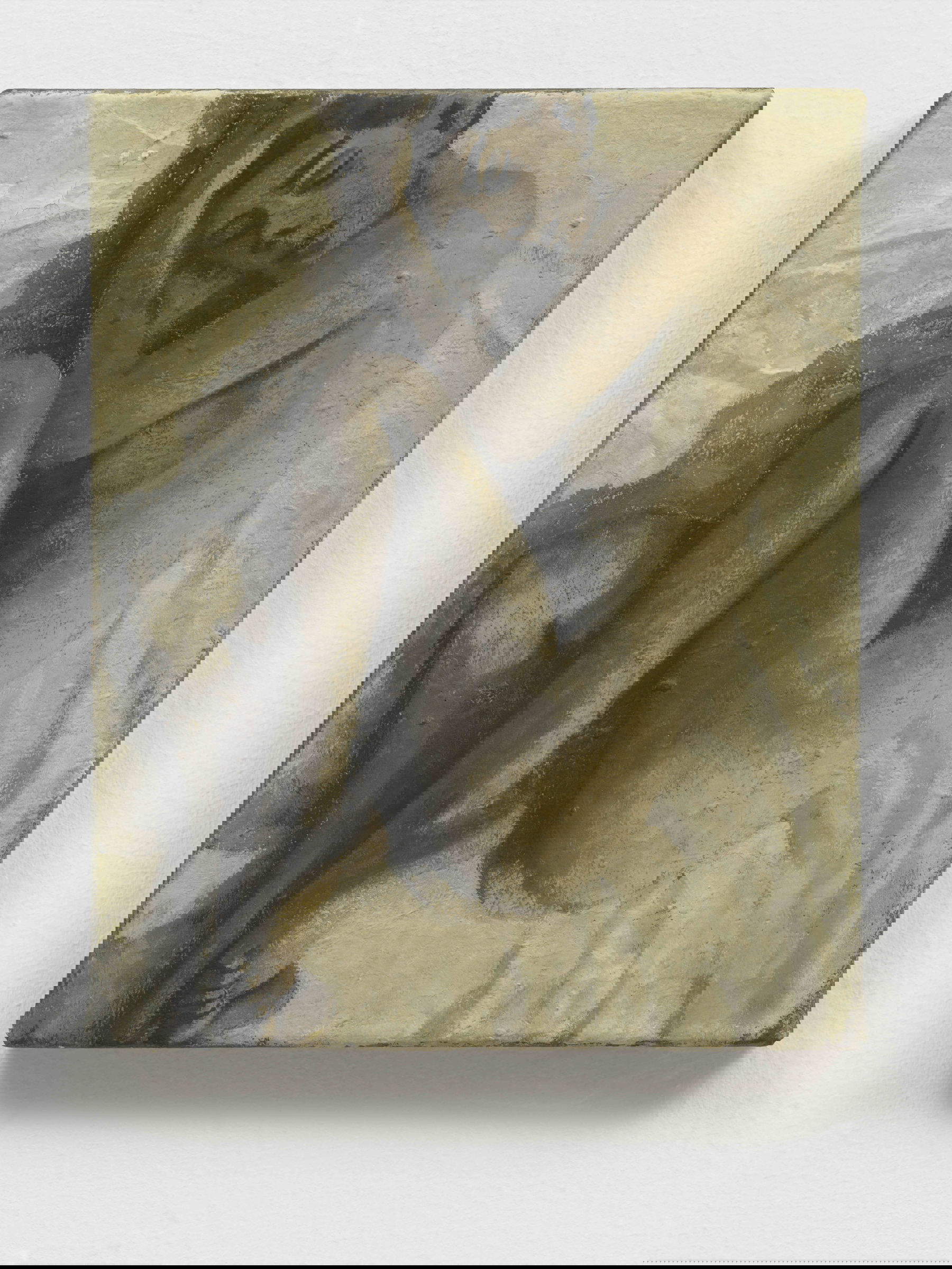 Lenz Geerk, Nude (2022; acrylic on canvas, 30 x 24 cm)