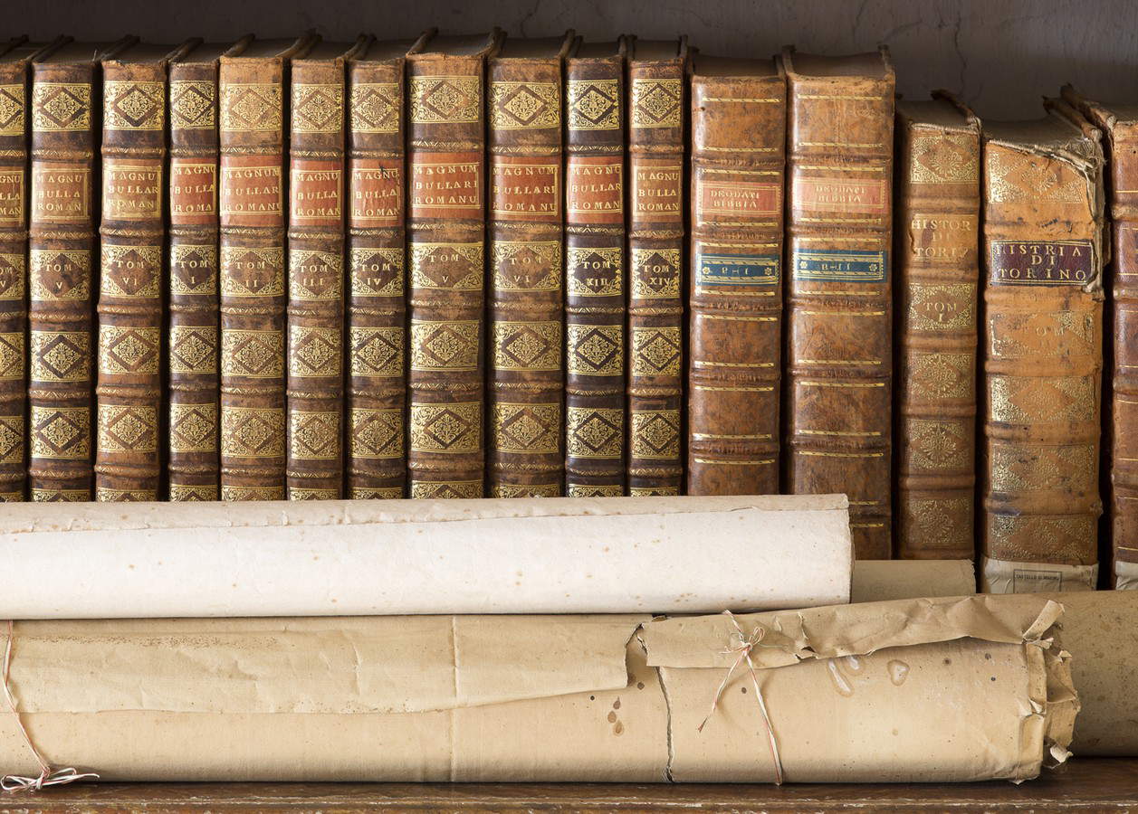 Libri antichi. Foto: arenaimmagini.it, 2020 &copy; FAI