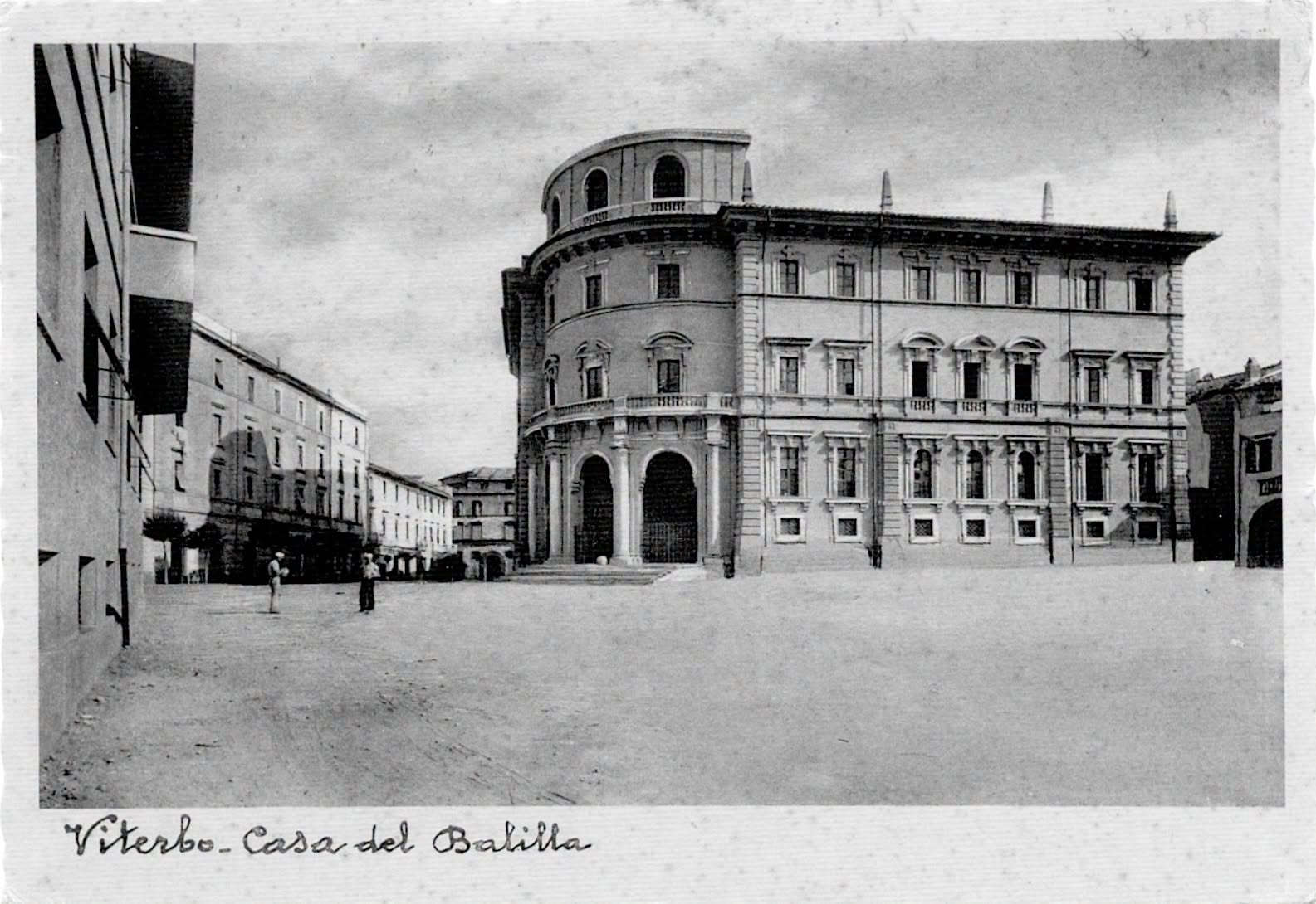 Historical photographs of the current Mariano Buratti Classical and Linguistic High School