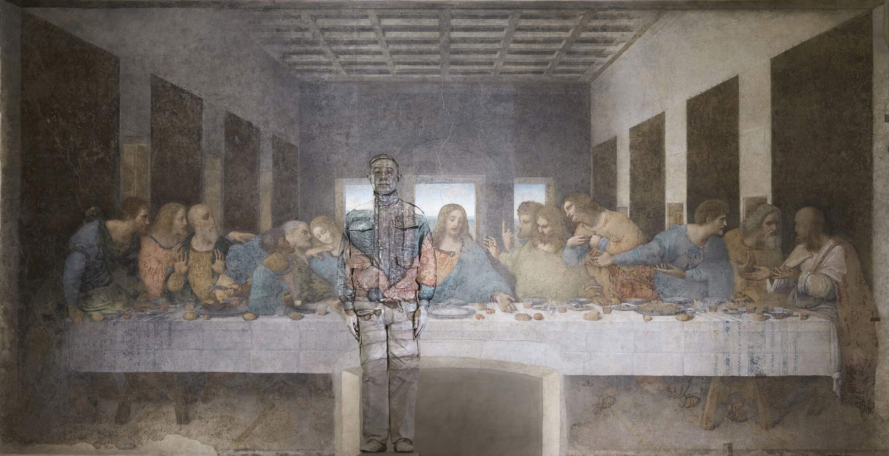 Mailand: Die Pinacoteca di Brera erwirbt zwei von Liu Bolin geschaffene Werke, die vom „Abendmahl“ inspiriert sind