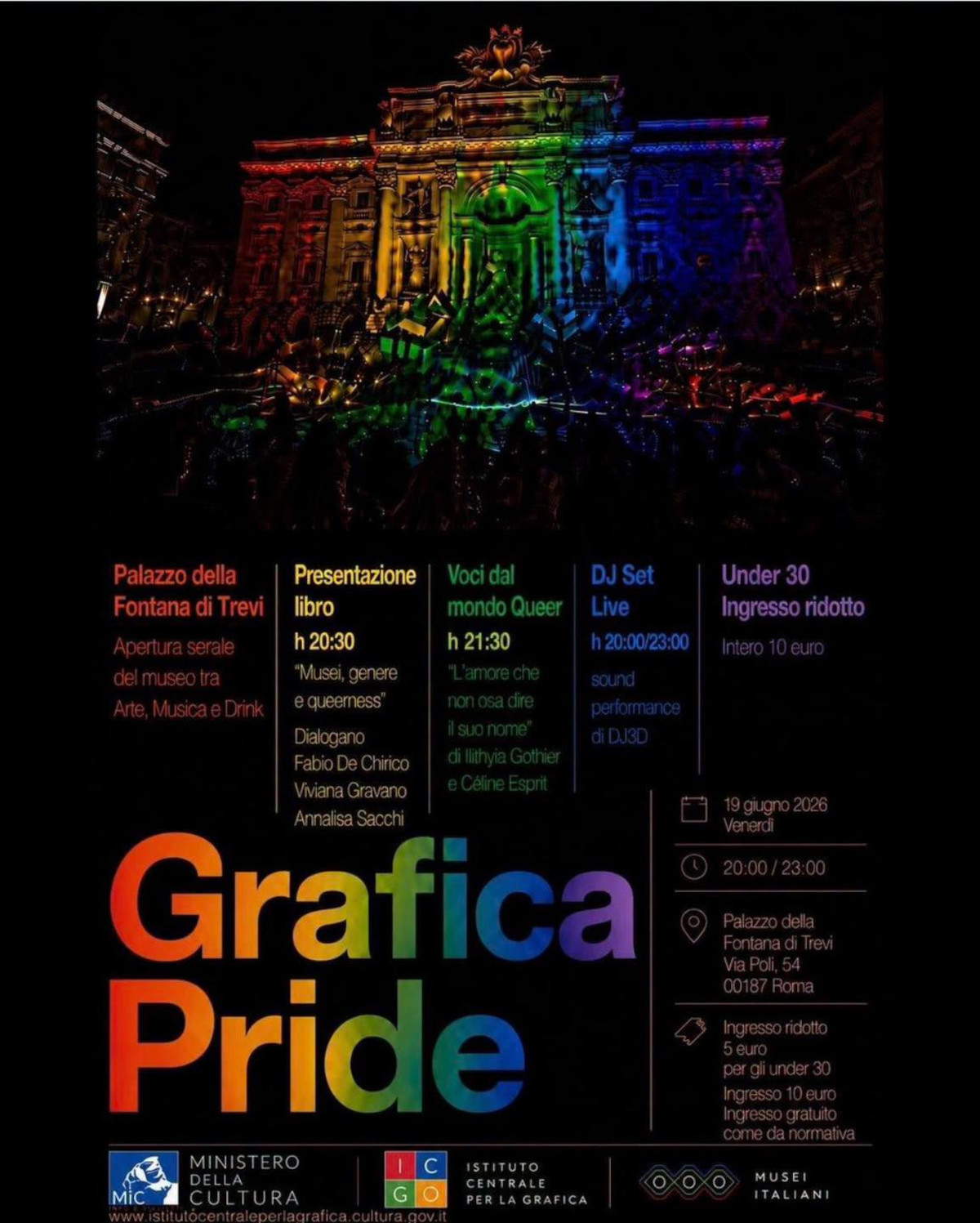 Das Plakat zur Veranstaltung „Grafica Pride“