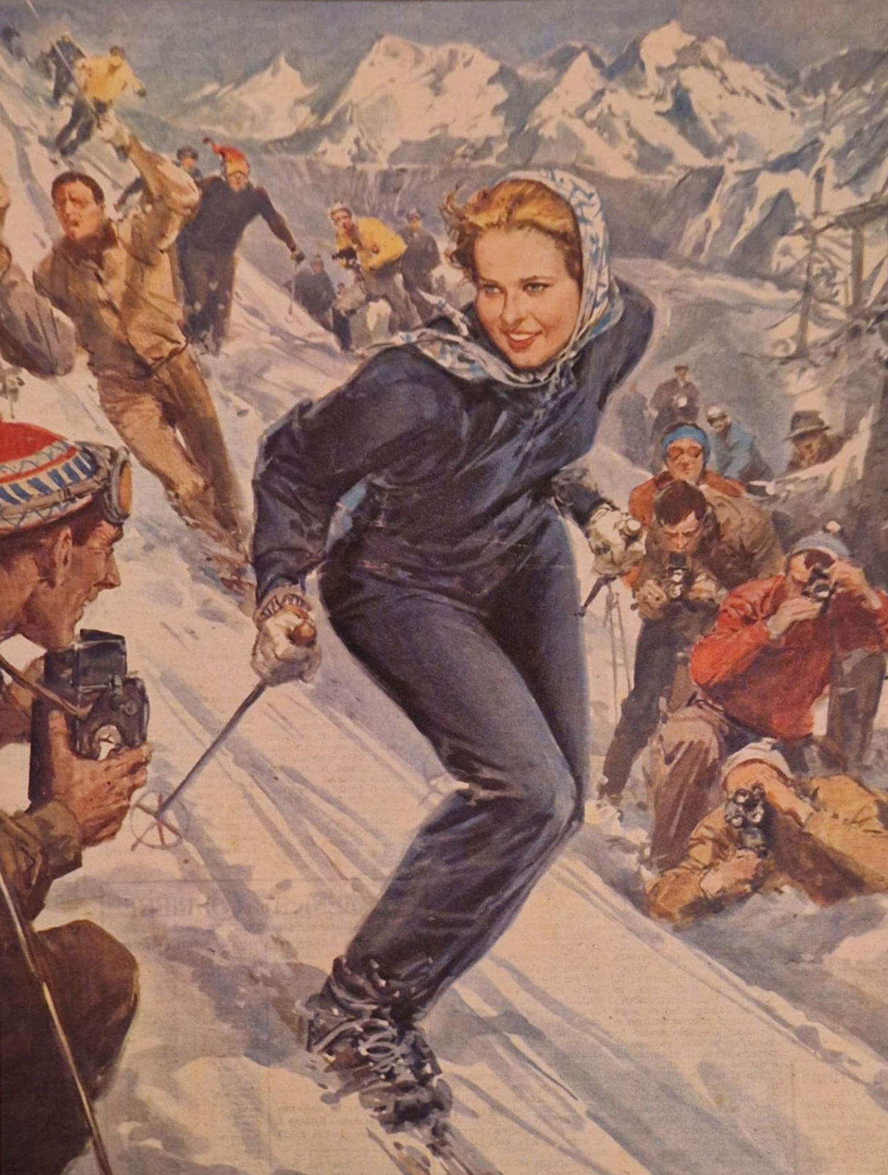 Plakat für La domenica del Corriere