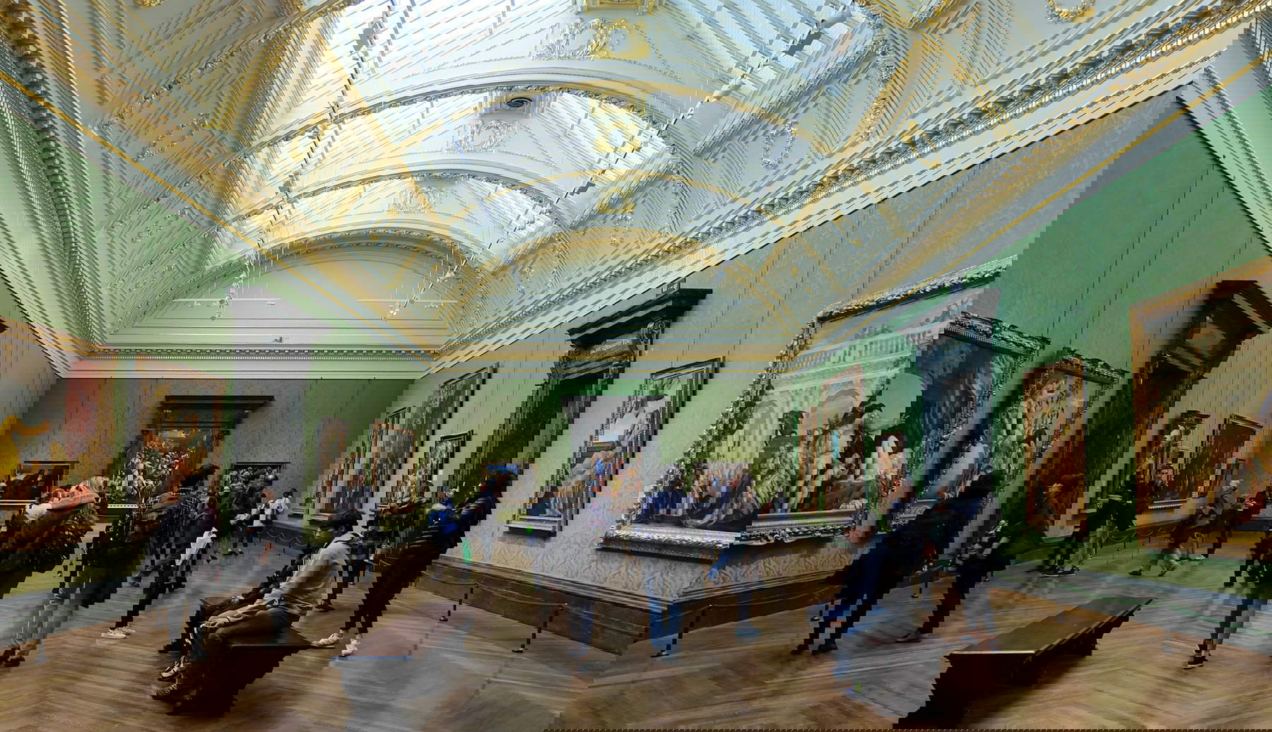 Sala della National Gallery di Londra. Foto: Vanessa Zhu