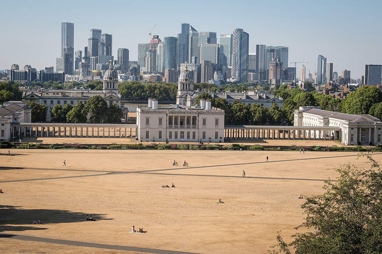 London, Greenwich Park während der Hitzewelle 2022. Foto: Alisdare Hickson