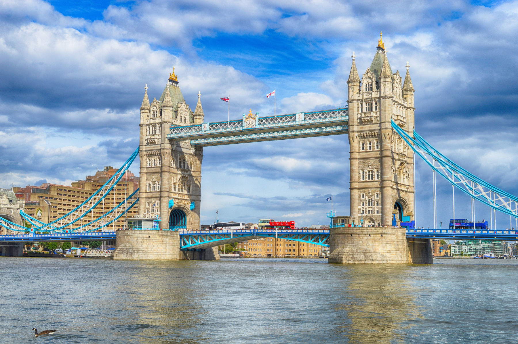 Vue du Tower Bridge à Londres. Photo : digital341