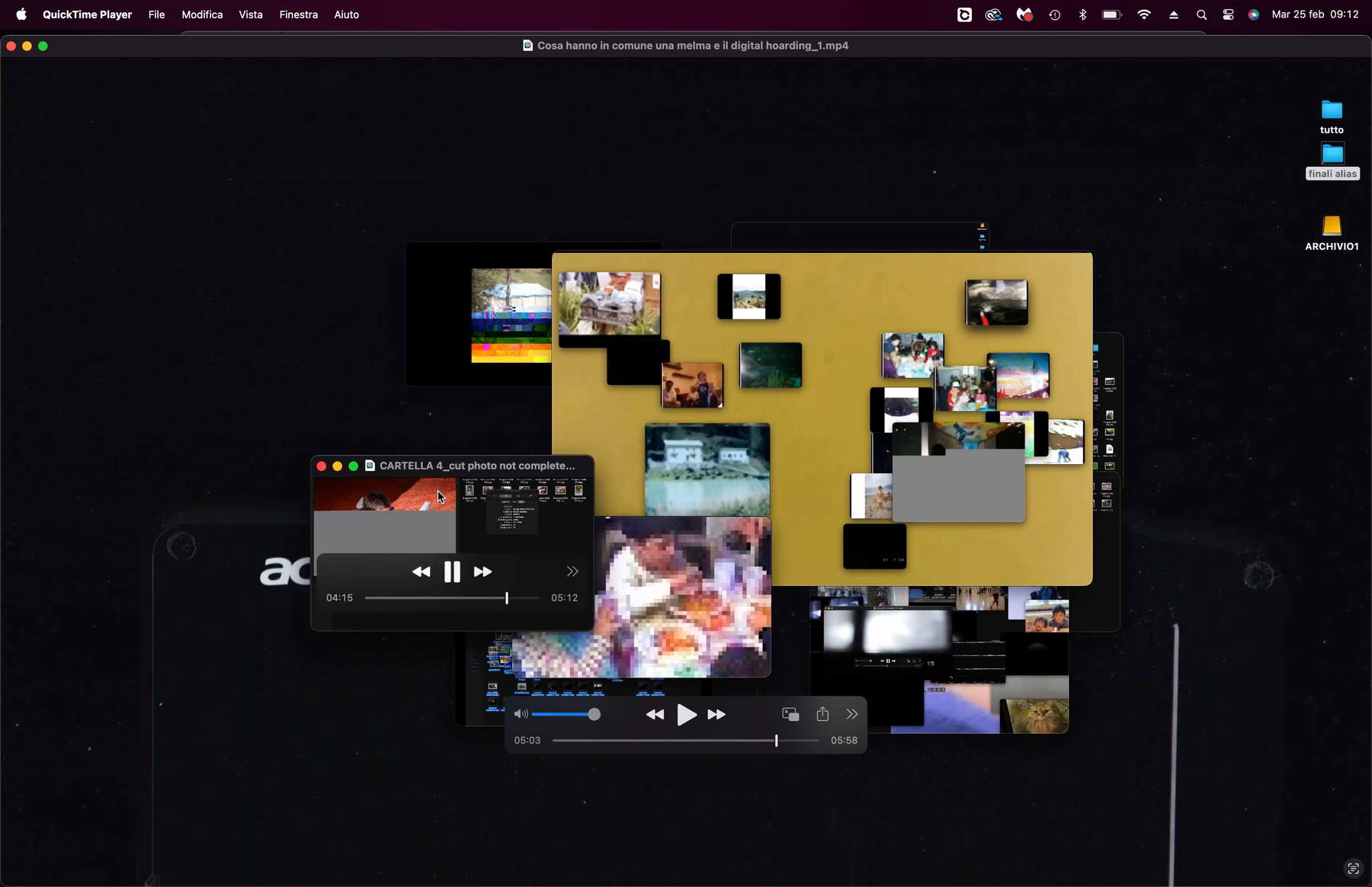 Luca Carlevarino, “What Do the Accumulation of Digital Files and Green Slime Have in Common?”, desktop video, 05&rsquo;59&rsquo;&rsquo;. Video still.