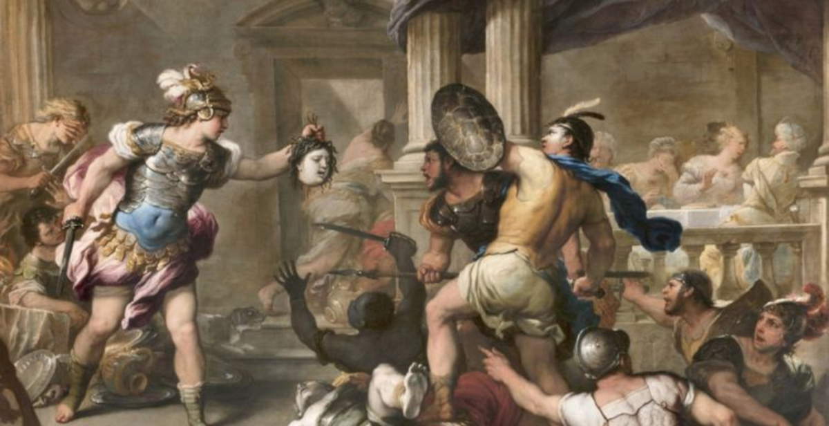 Royal Palace of Genoa, Luca Giordano's large canvases in the Throne Room restored