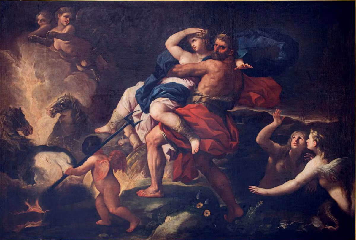 Luca Giordano, El rapto de Proserpina, una de las obras objeto de la operación