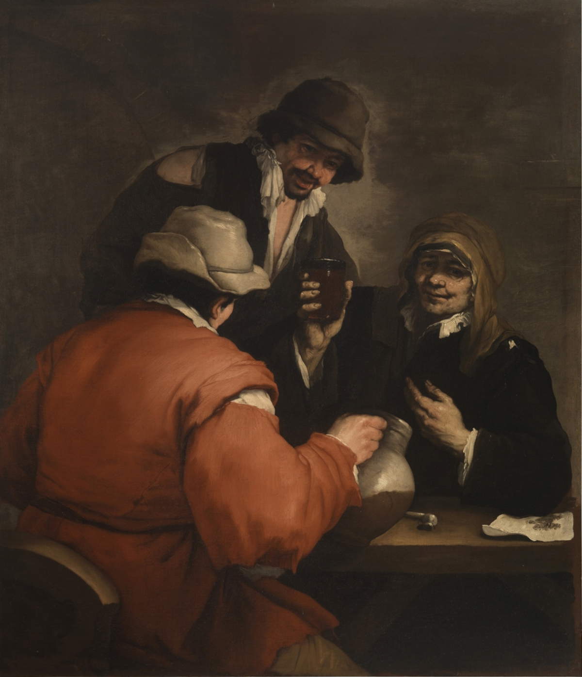 Luca Giordano, Tavern Scene (1658-1660; oil on canvas, 163 x 139 cm)