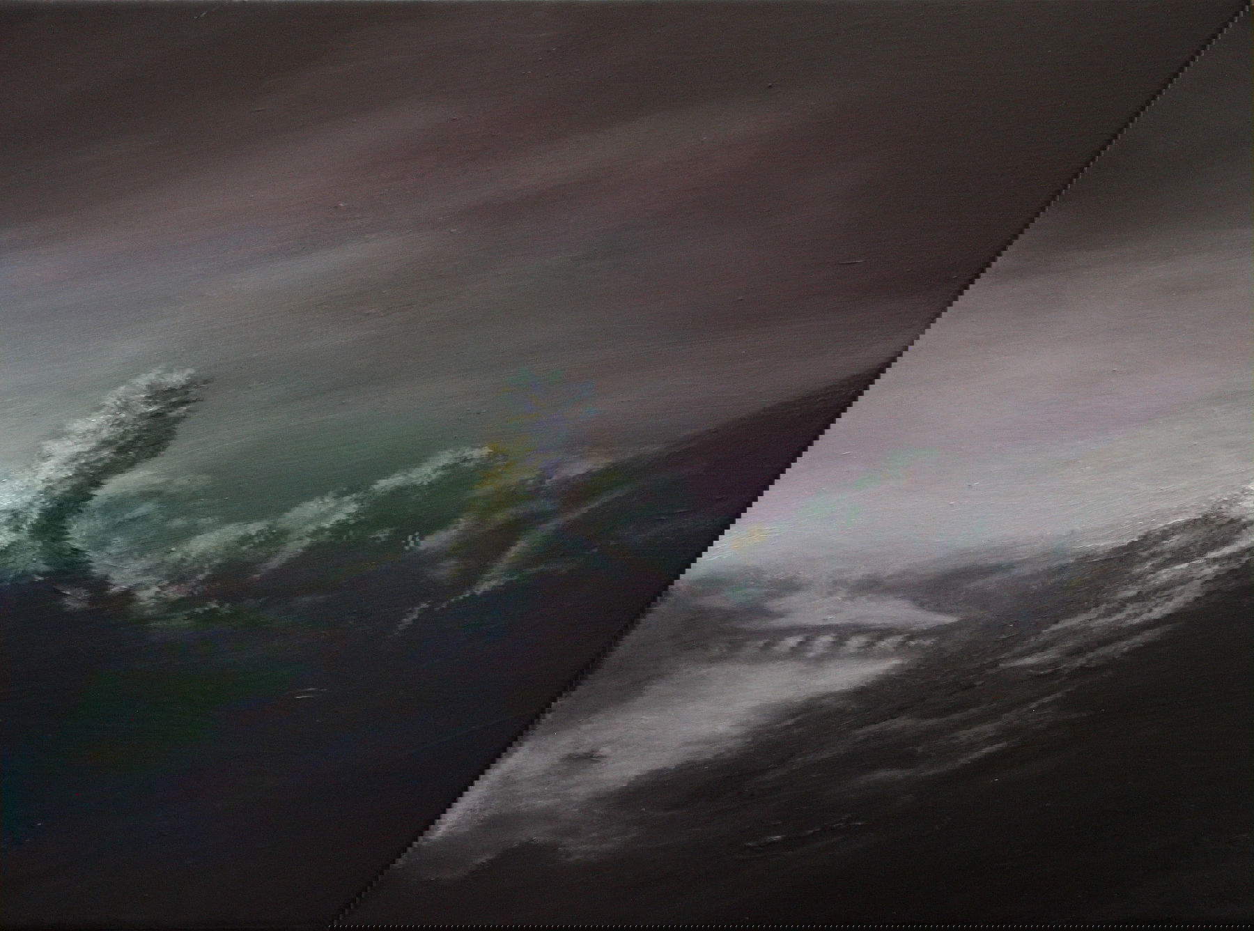 Luca Sclafani, Untitled (2025; oil on canvas, 40 x 30 cm) Courtesy of the artist